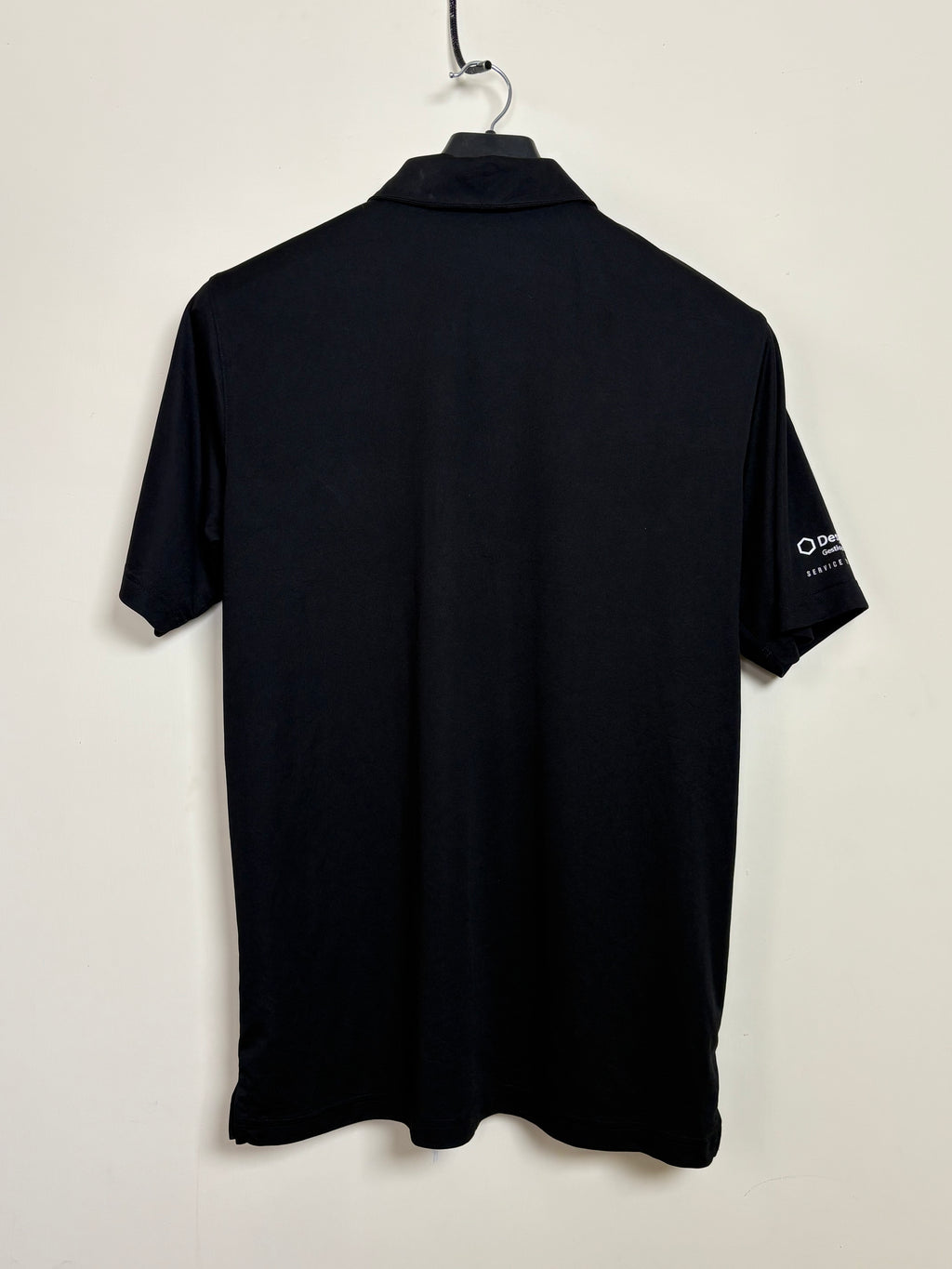 PUMA Essentials Men's Small Logo Pique Polo - Black