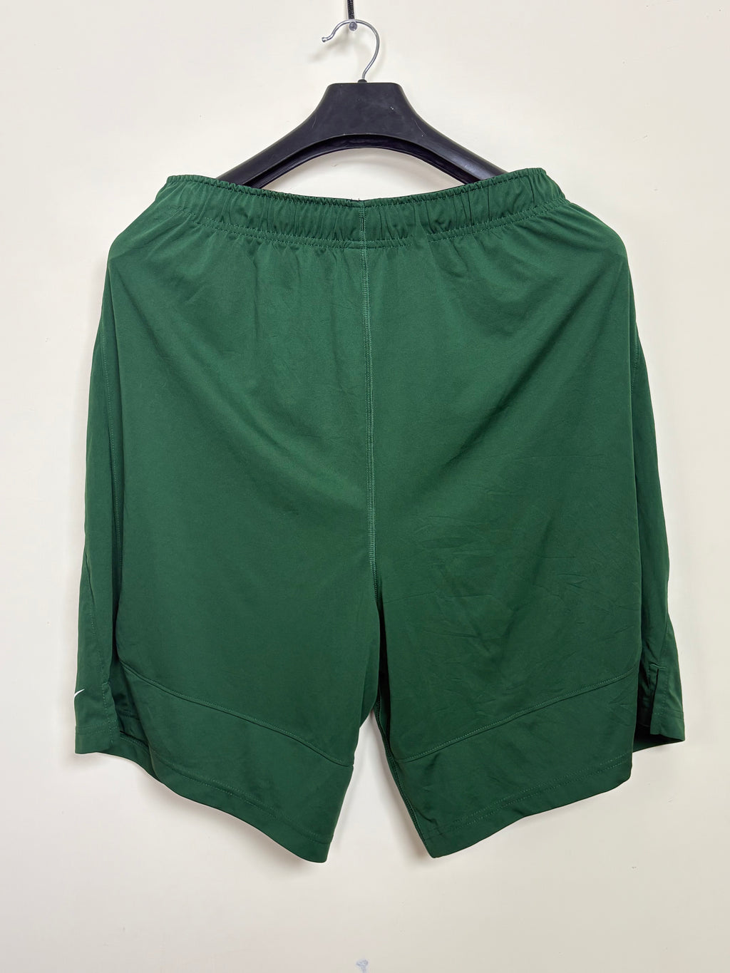 Nike Performance Athletic Training Shorts - Forest Green with "TUB SHORTS" Graphic