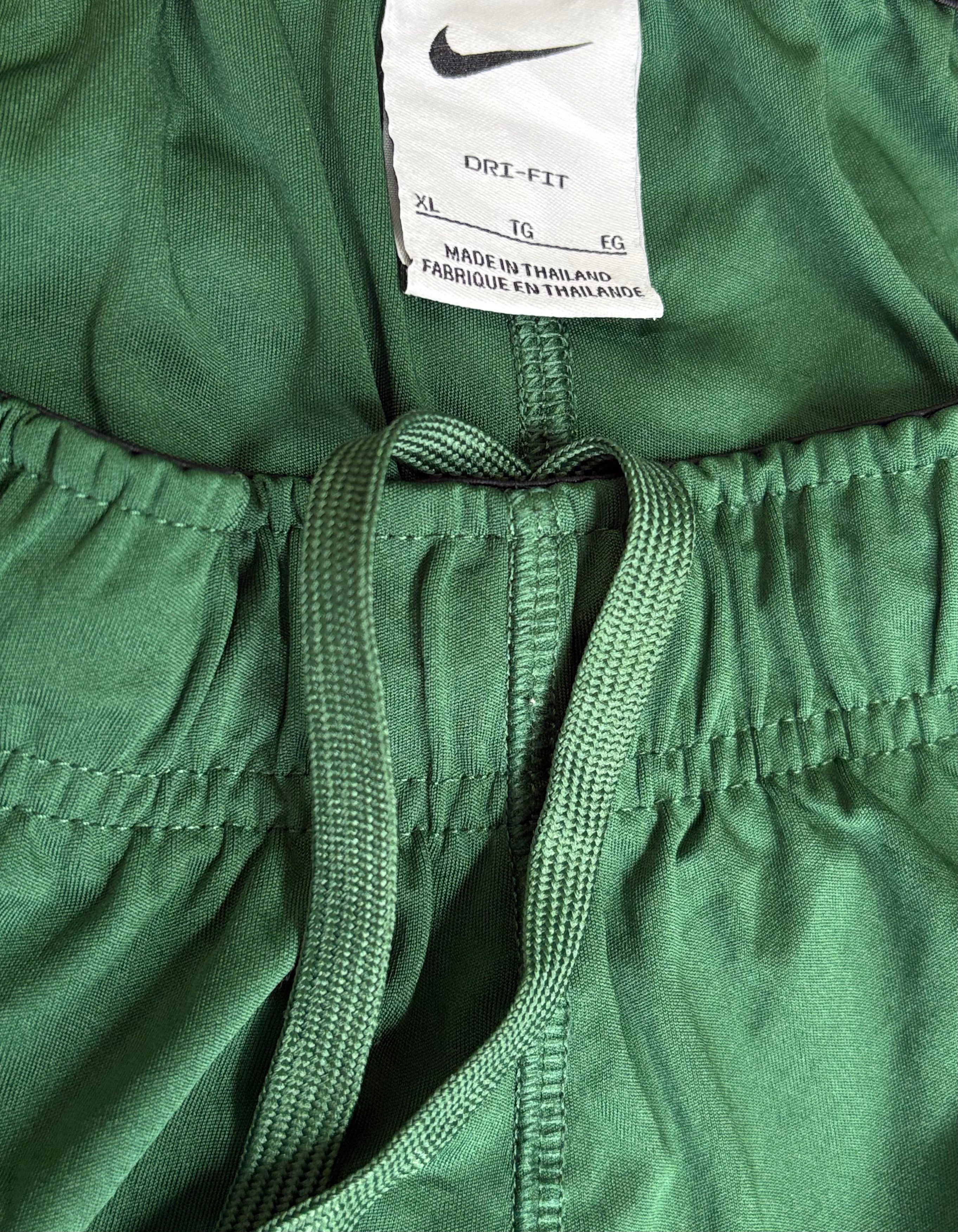 Nike Performance Athletic Training Shorts - Forest Green with "TUB SHORTS" Graphic