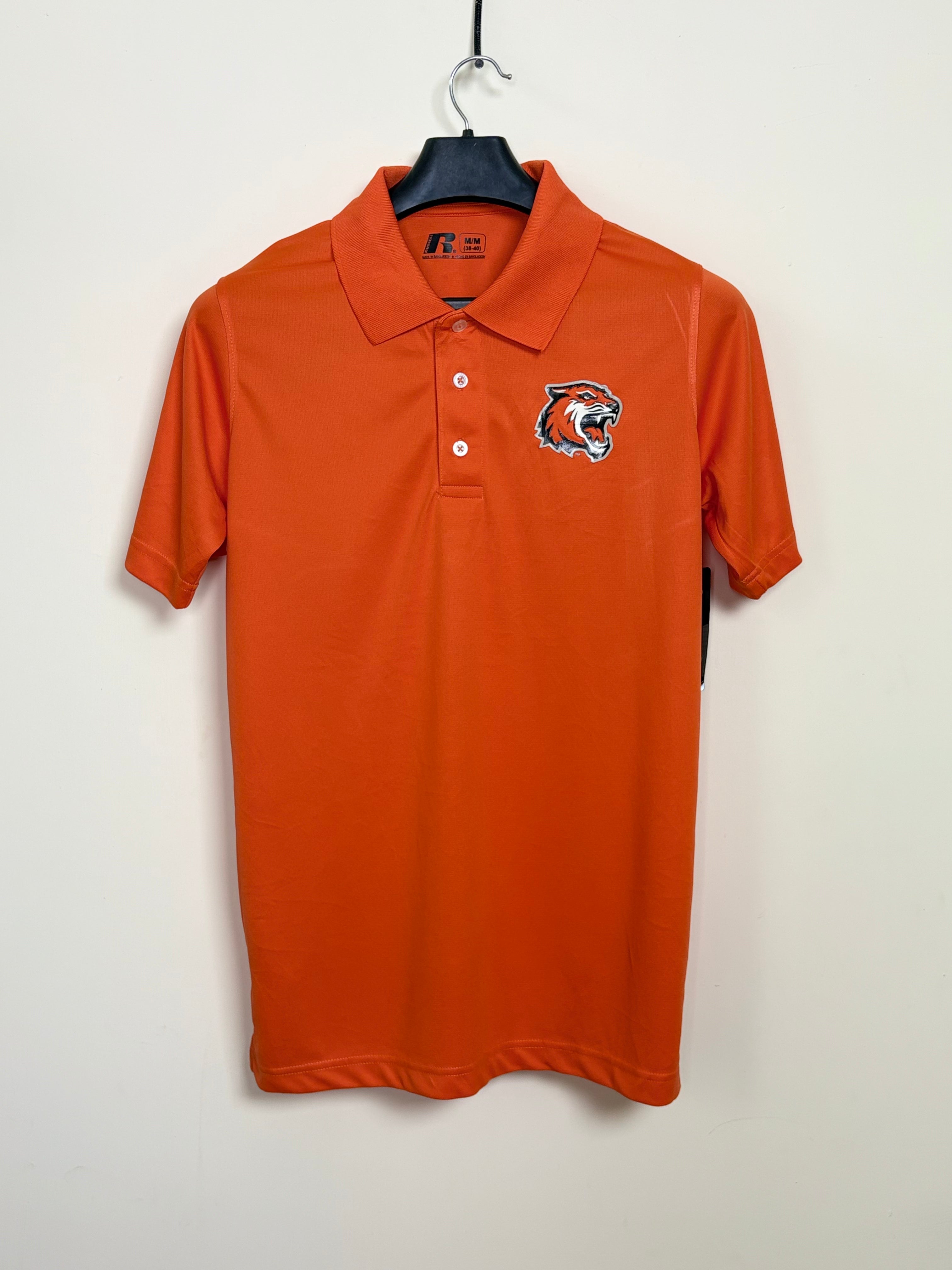 Russell Athletic Men's Dri-Power Moisture-Wicking Performance Polo - Orange