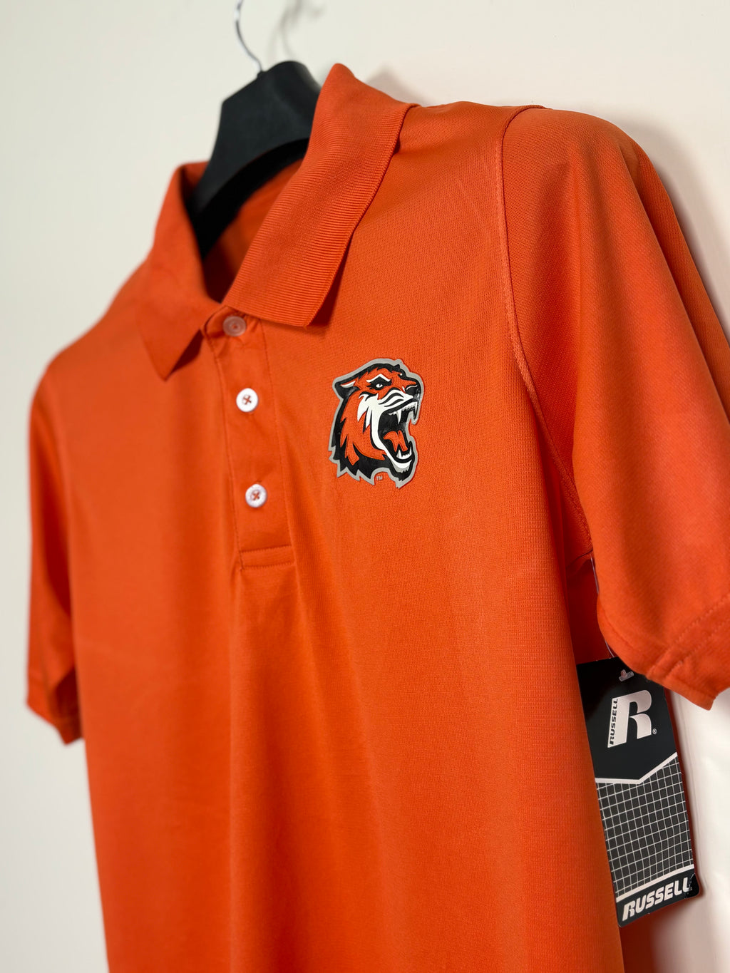 Russell Athletic Men's Dri-Power Moisture-Wicking Performance Polo - Orange