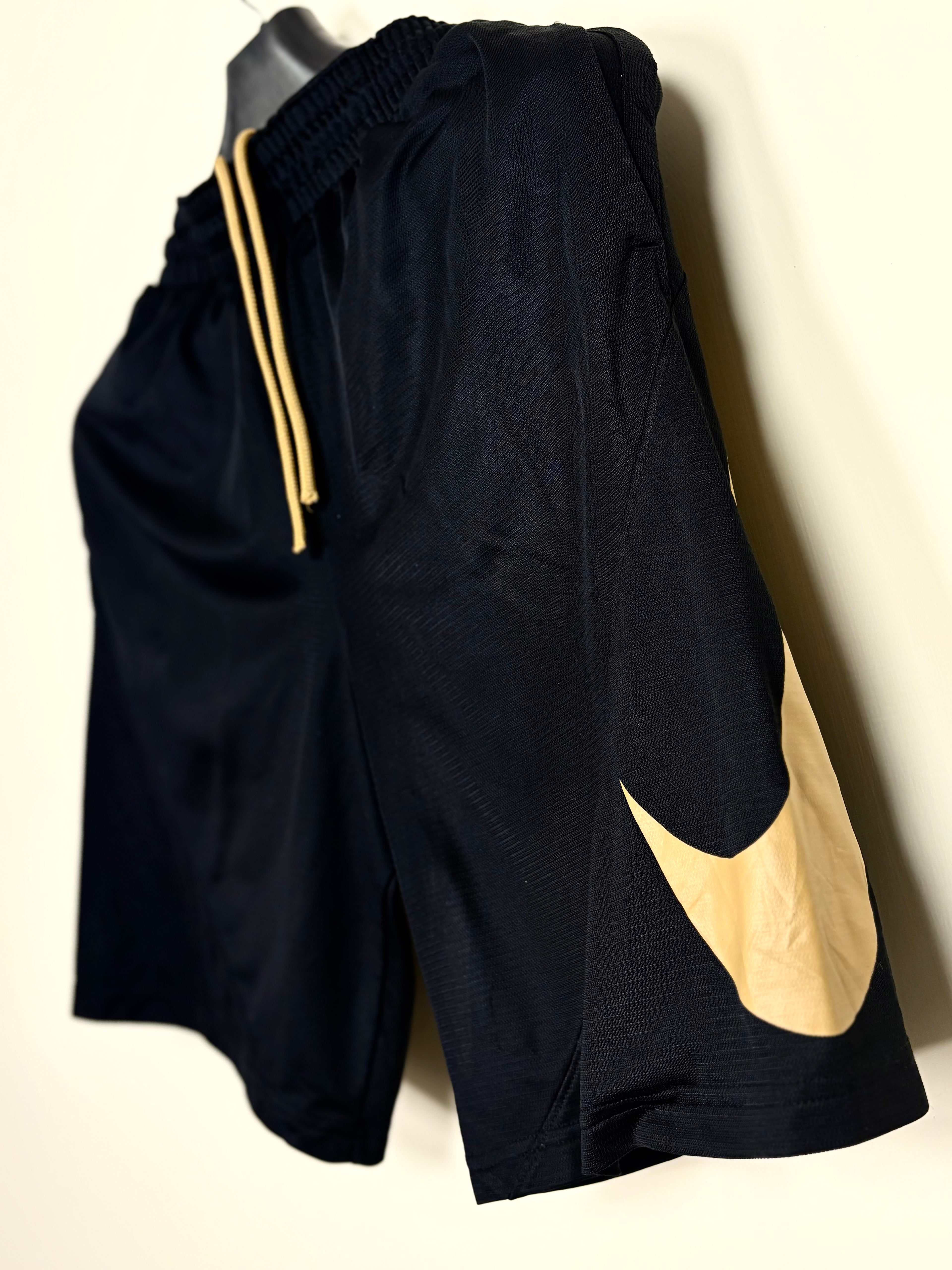 Nike Big Swoosh Training Shorts (Black/Gold)