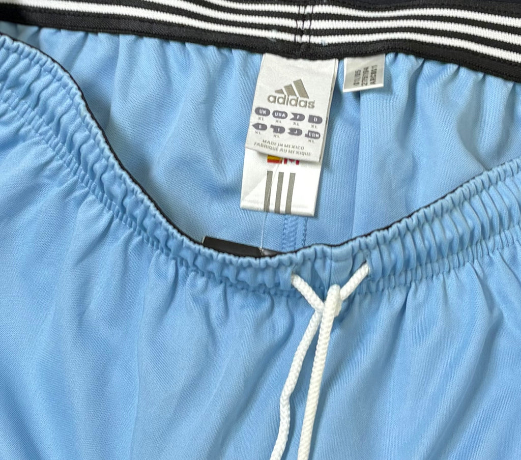 Adidas 3-Stripe Athletic Shorts (Light Blue)