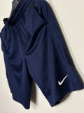 Nike Dri-FIT Performance Training Shorts - Navy Blue with Embroidered Swoosh