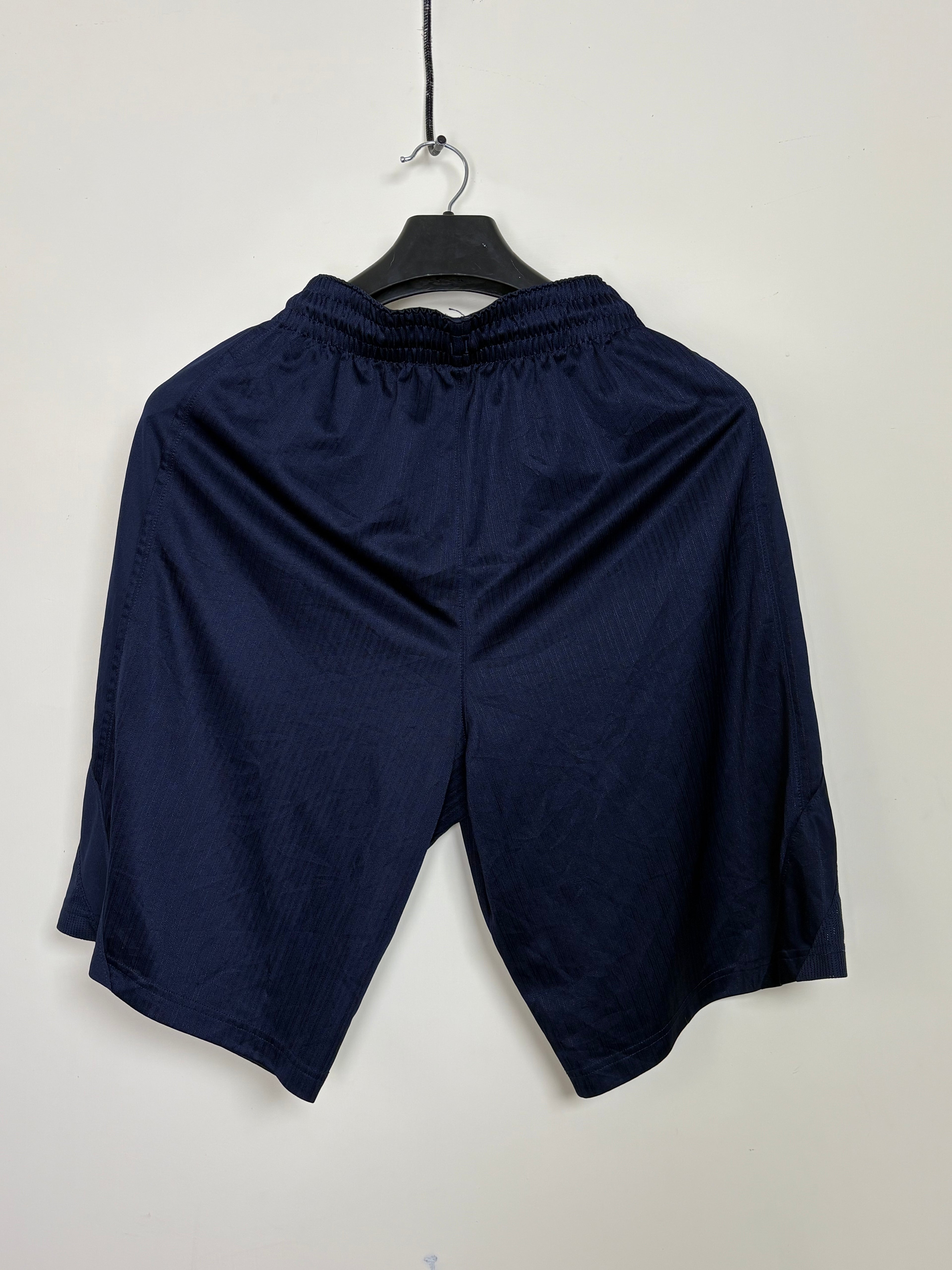 Nike Dri-FIT Performance Training Shorts - Navy Blue with Embroidered Swoosh