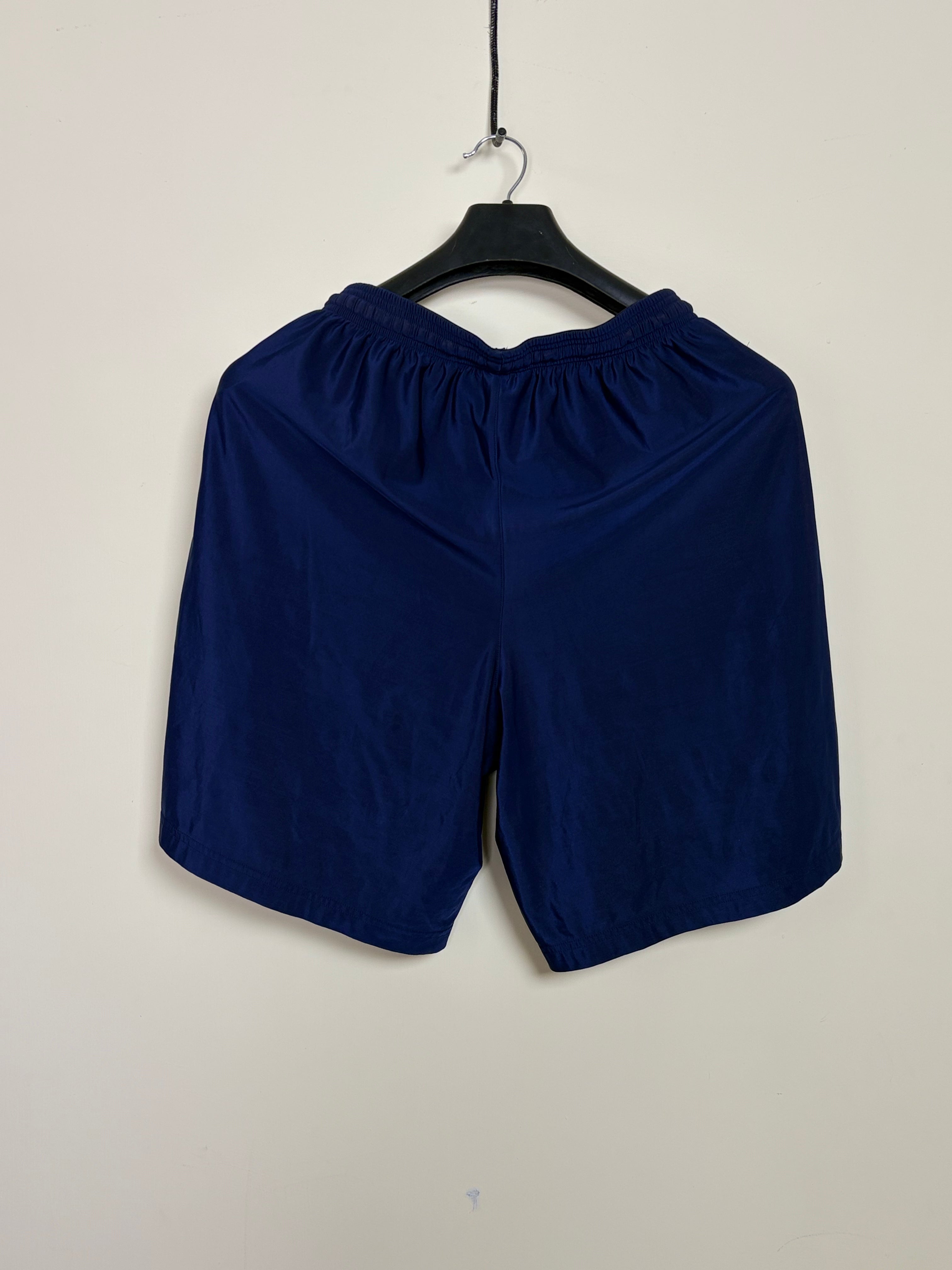 Under Armour Men's Tactical Training Shorts - Navy Blue with Vertical Wordmark Logo