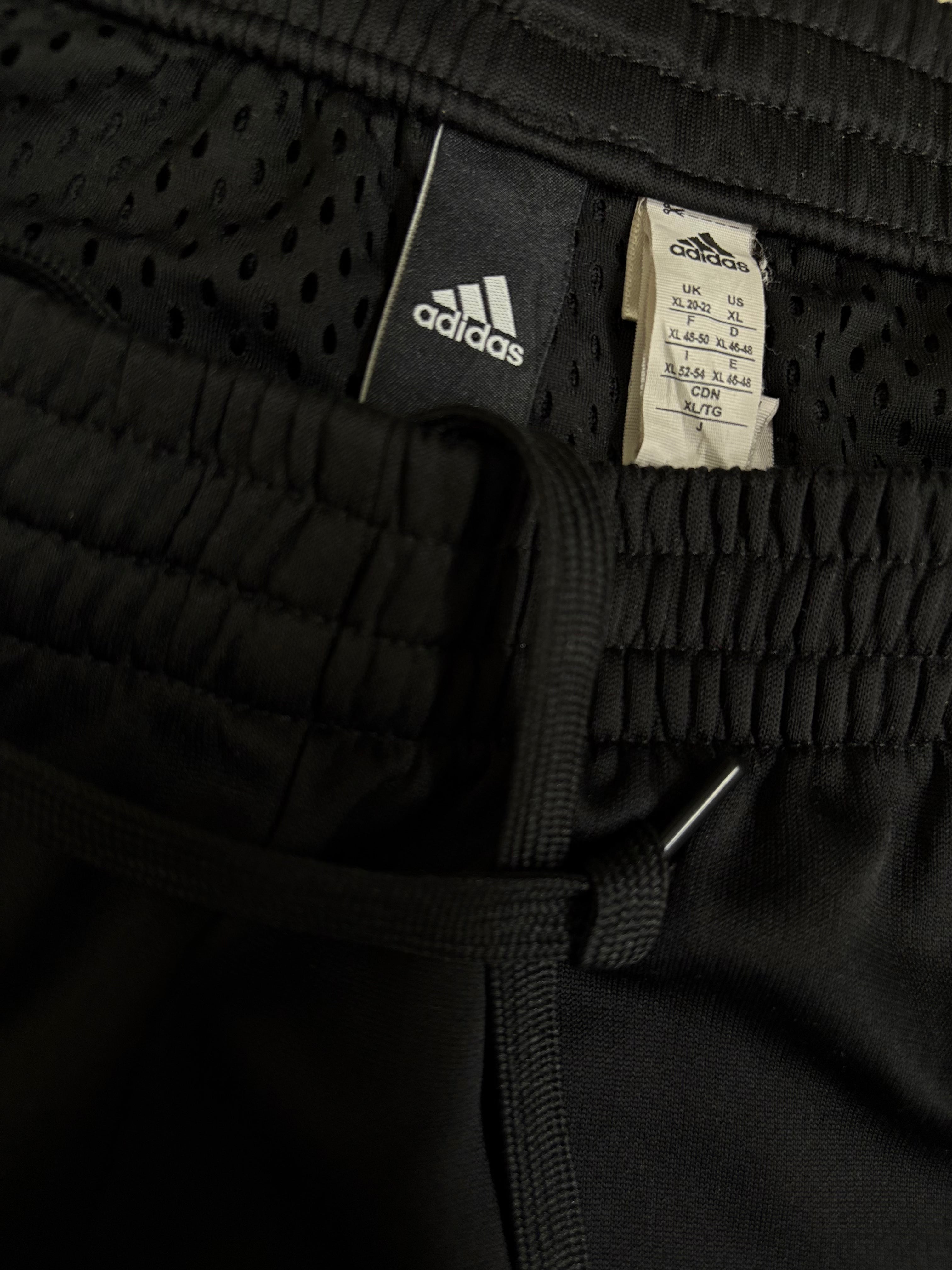 Adidas Essentials Men's Tapered Track Pants - Black with Iconic White 3-Stripe Detail
