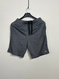 Athletic Works Men's Heathered Performance Shorts - Charcoal Gray with Contrast Stitching
