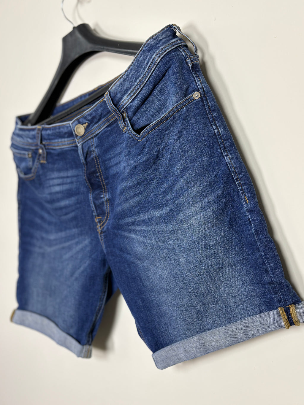 Jack & Jones Jeans Intelligence Men's Slim Fit Denim - Medium Wash Blue Jeans