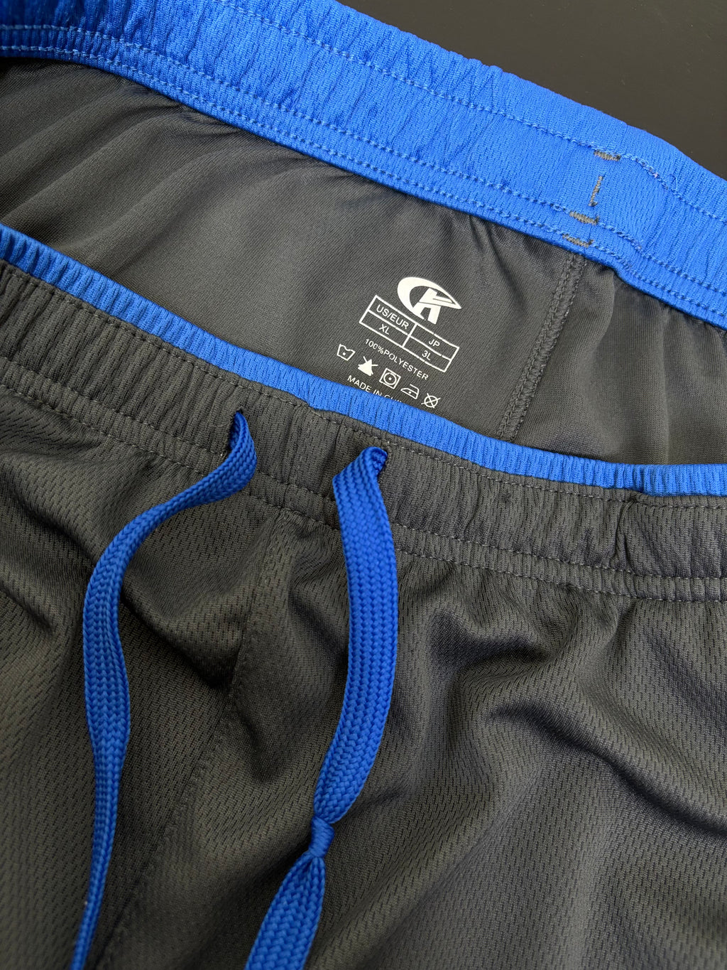 Champion Men's Athletic Training Shorts - Carolina Blue with Side Piping & Signature C Logo