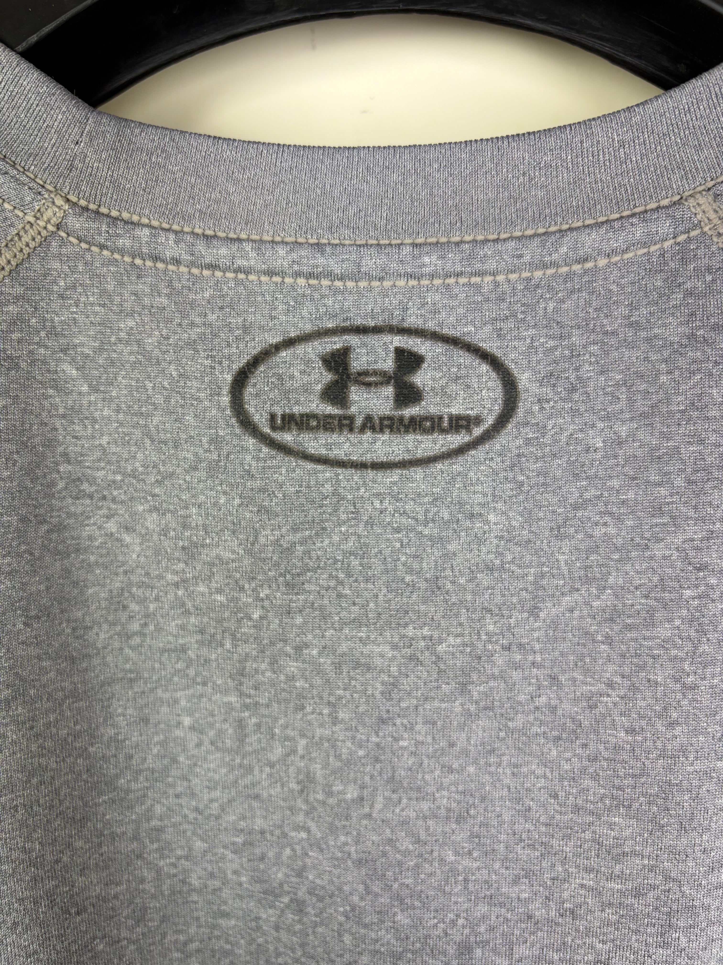 Under Armour Men's HeatGear Tech Sleeveless Training Shirt - Heather Gray