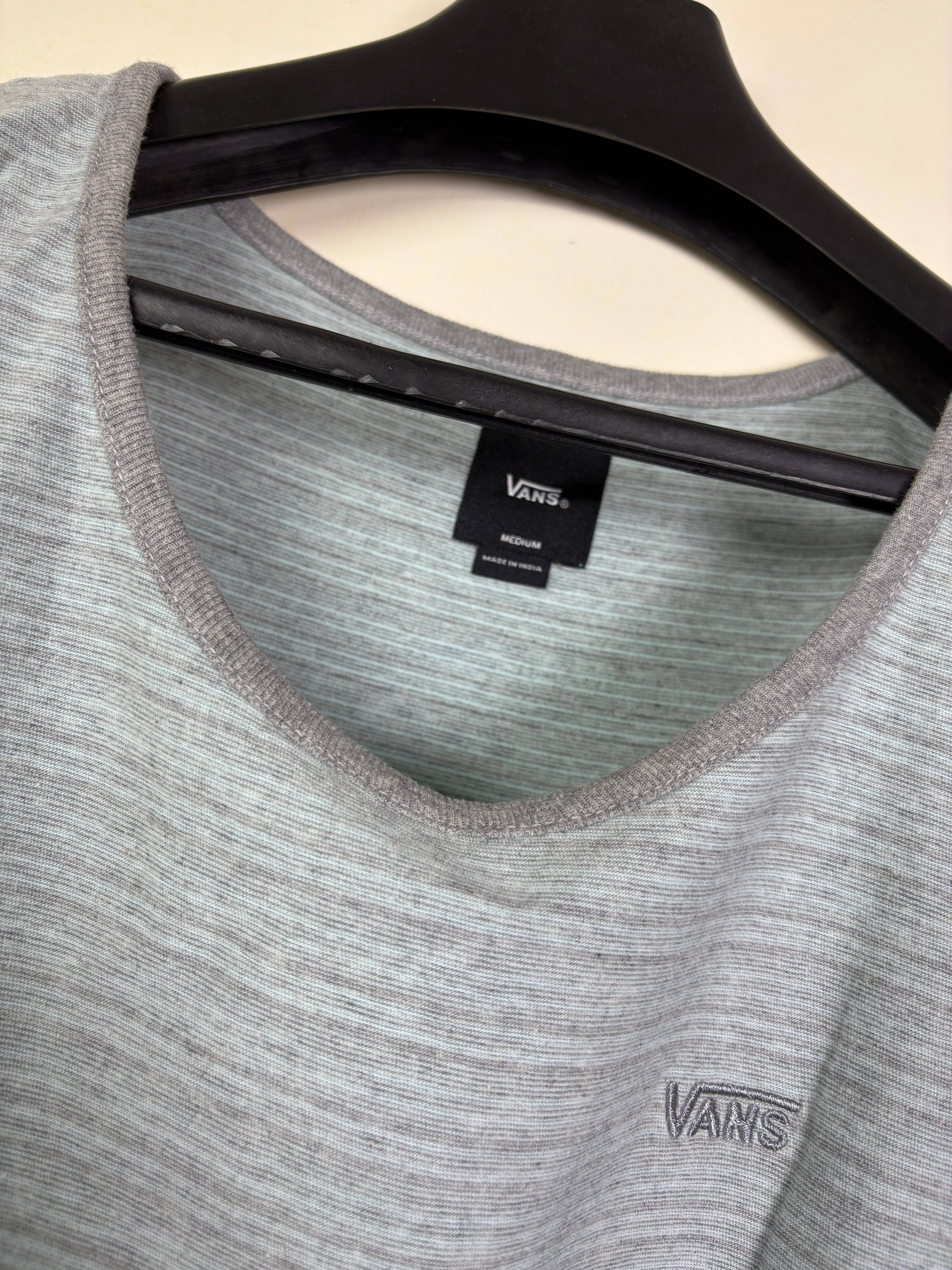 Vans Men's Performance Athletic Training T-Shirt - Grey