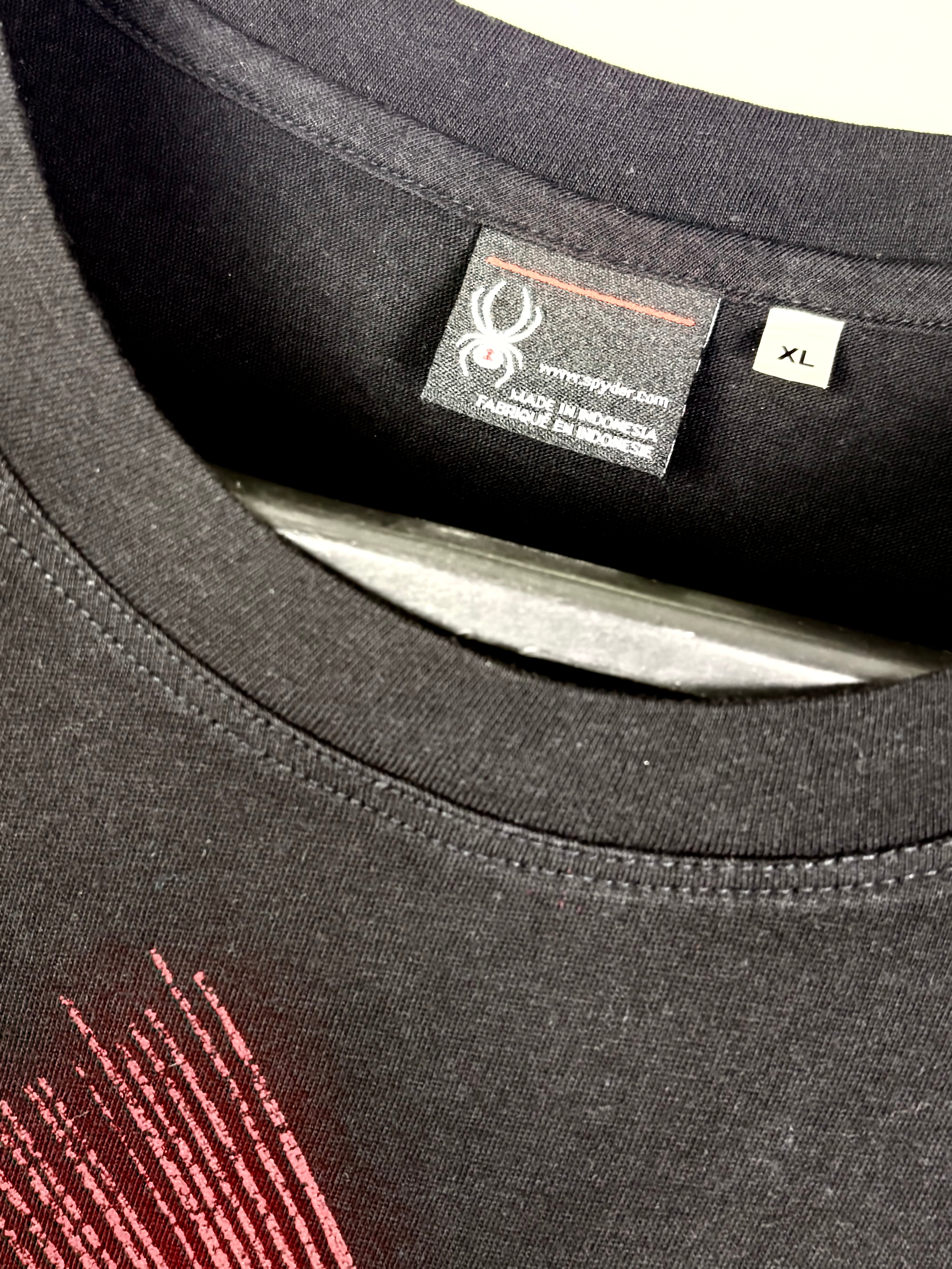 Spyder Men's Constant Graphic Performance Training T-Shirt - Black - XL