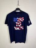 Road To Tokyo (USA Flag) T-Shirt