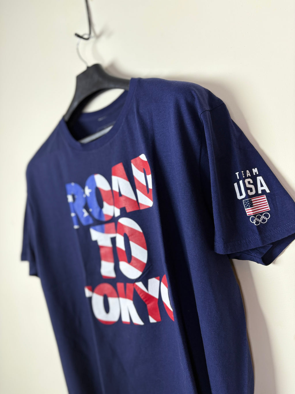 Road To Tokyo (USA Flag) T-Shirt