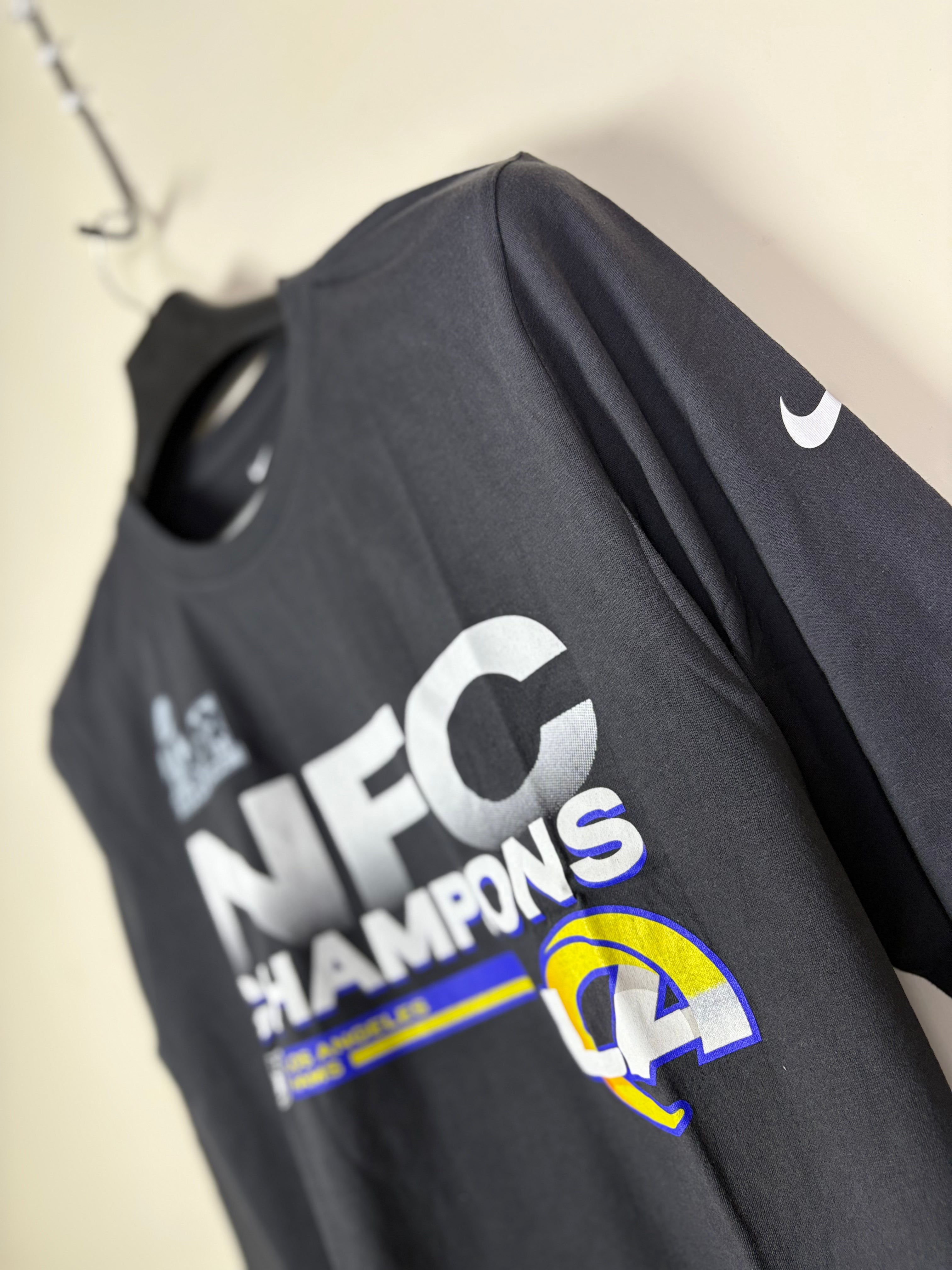 Nike Men's NFC Champions Los Angeles Rams Super Bowl LVI Long Sleeve T-Shirt