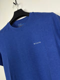 Columbia Men's Omni-Wick Heather Navy Performance T-Shirt - Blue