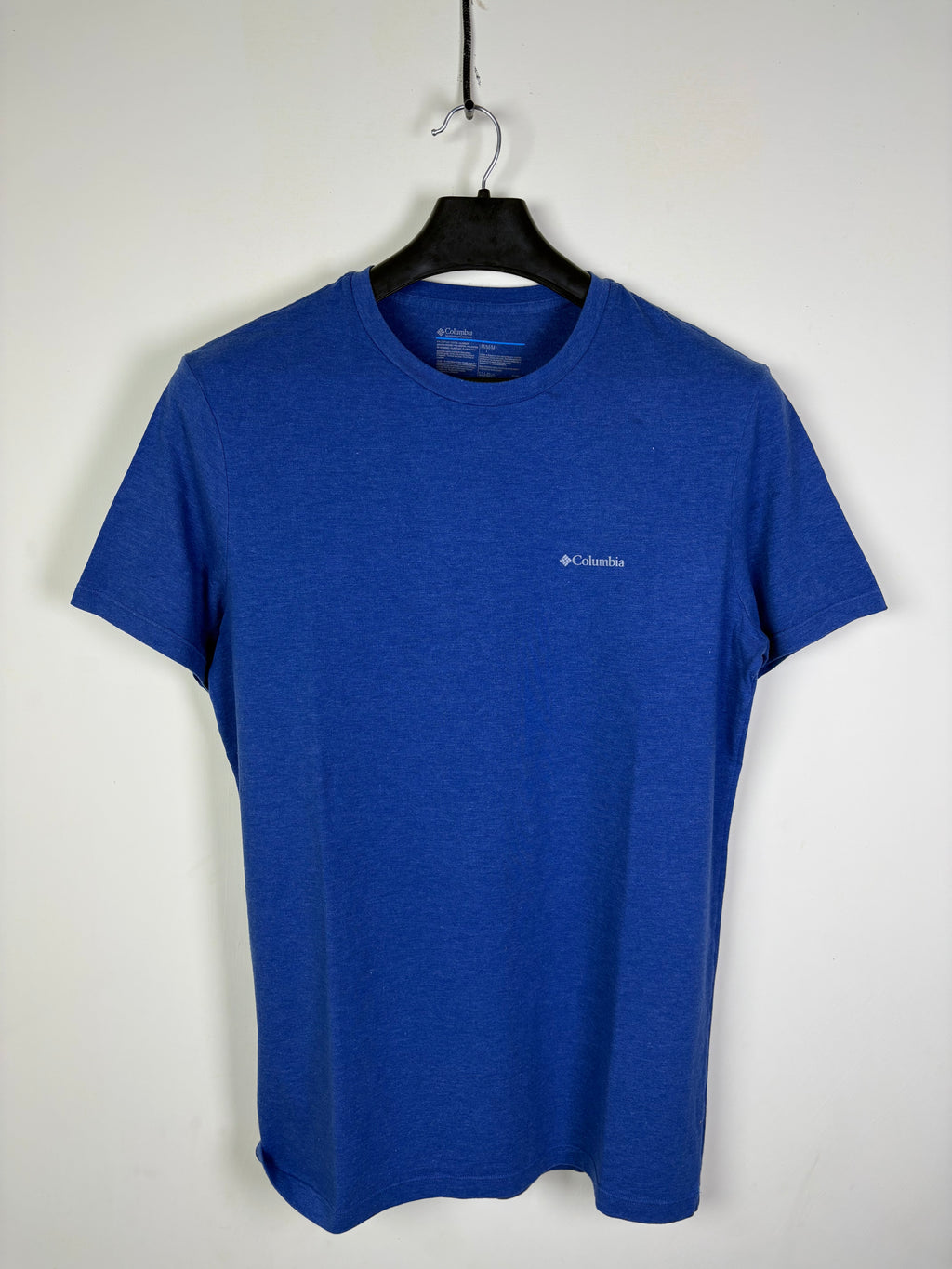 Columbia Men's Omni-Wick Heather Navy Performance T-Shirt - Blue