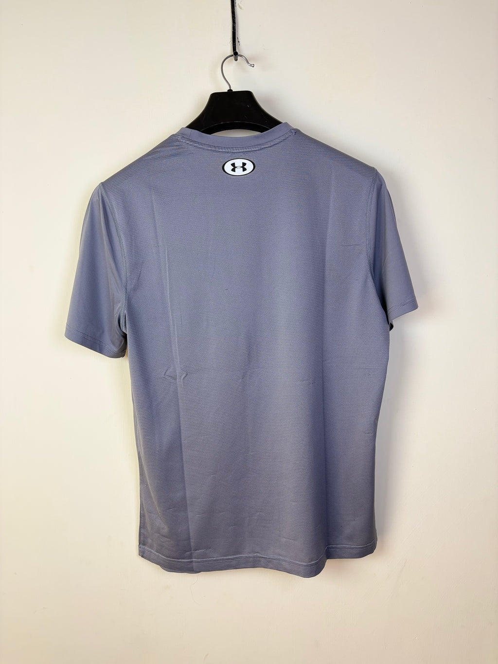 Under Armour Men's HeatGear Fitted Graphic Training Tee - Pitch Grey