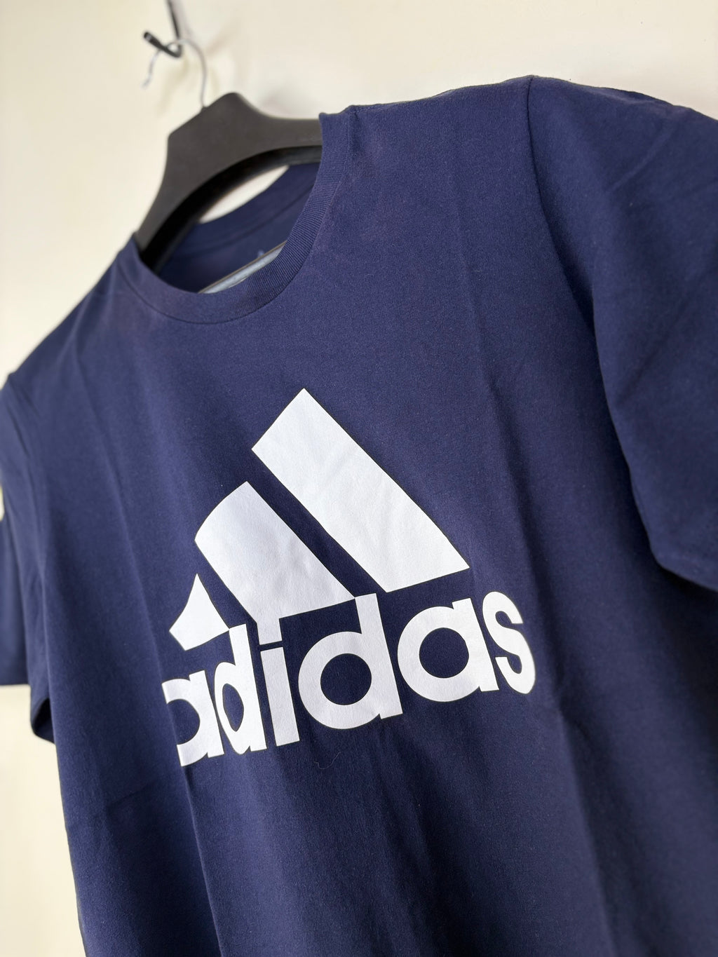 Adidas Men's Amplifier Short Sleeve Graphic Tee - Navy Blue