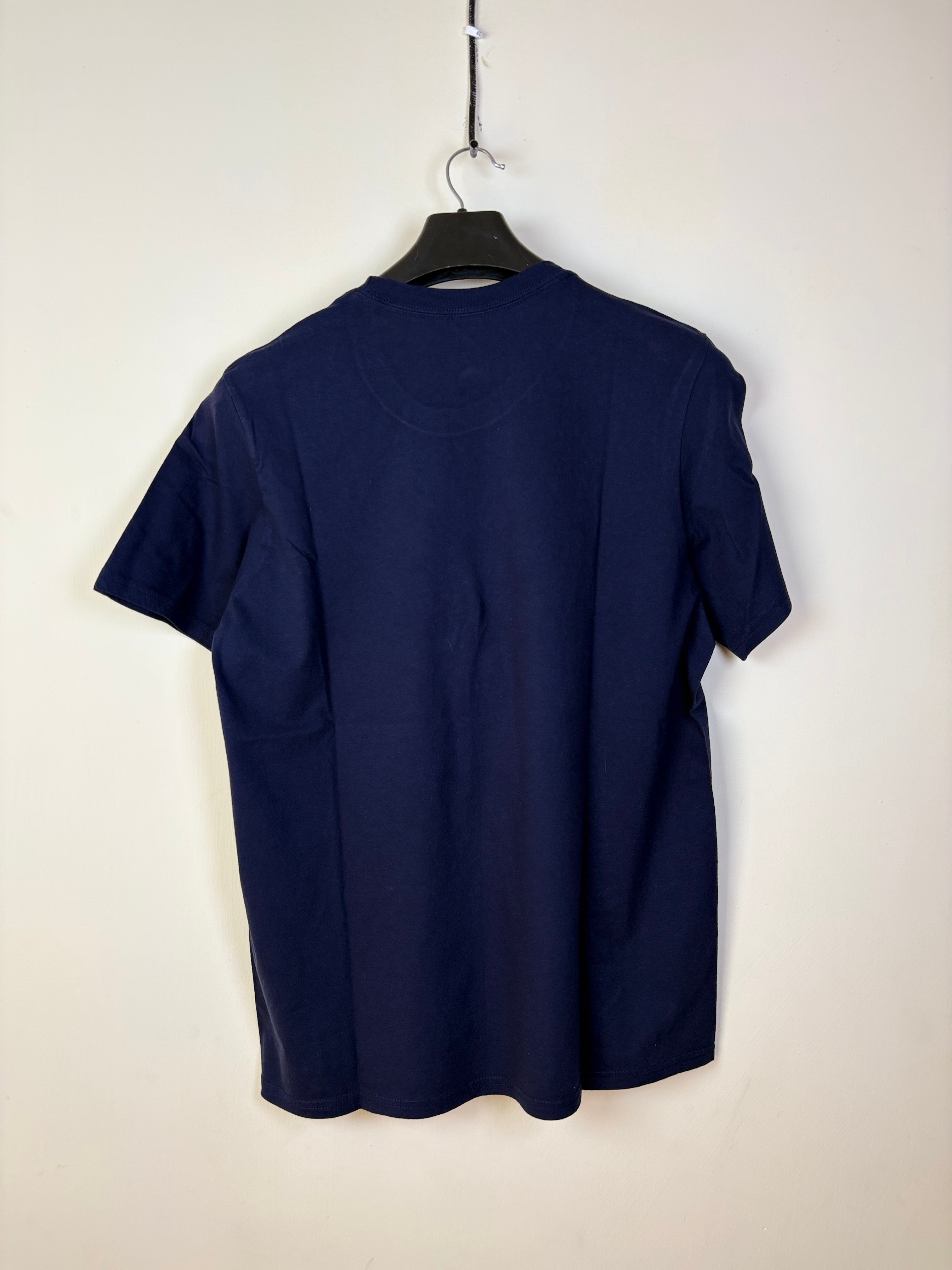 Adidas Men's Amplifier Short Sleeve Graphic Tee - Navy Blue