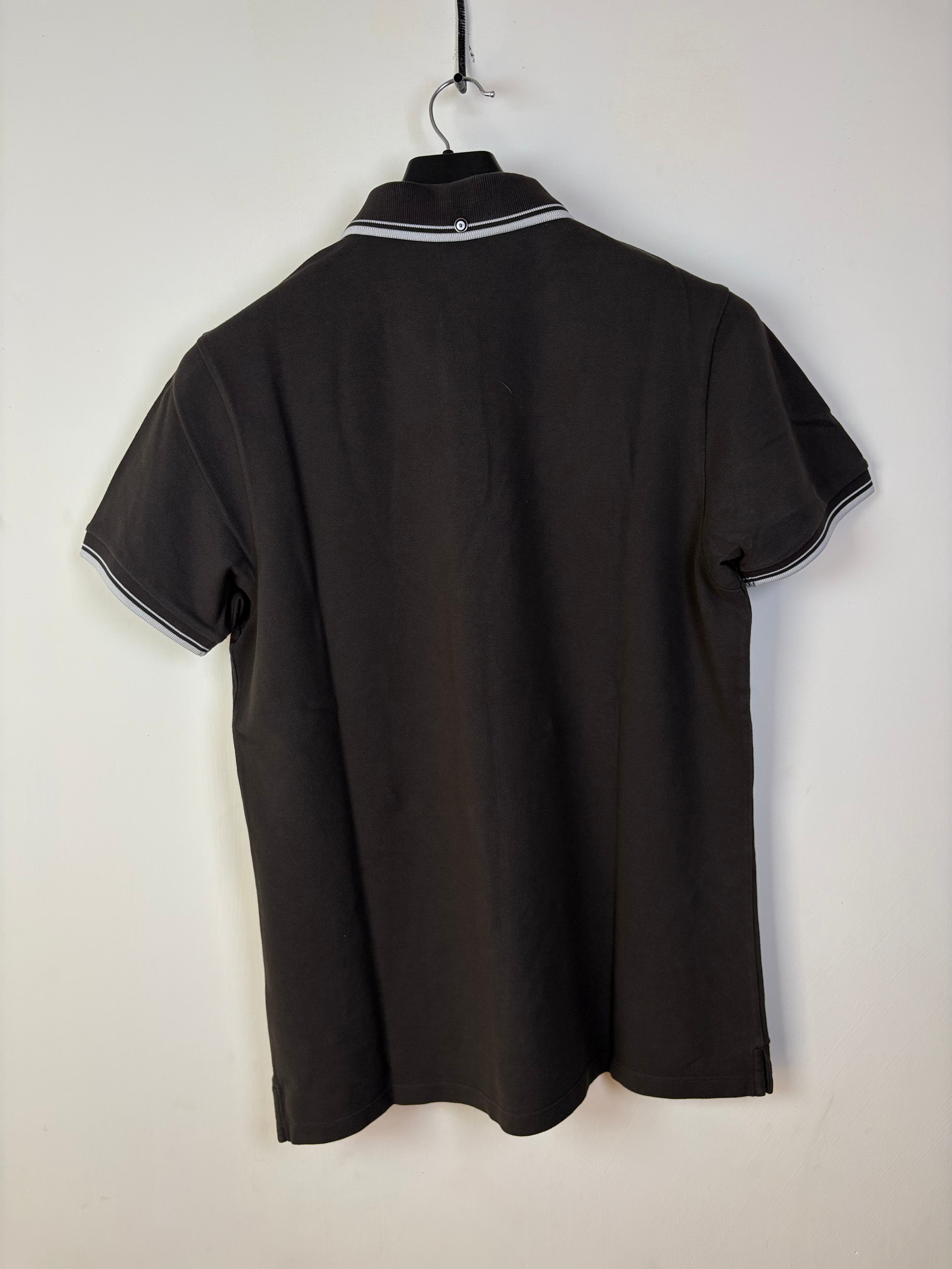 Ben Sherman Men's Heritage Slim Fit Pique Polo Shirt - Chocolate Brown (L)