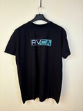 RVCA Men's Split Graphic Regular Fit T-Shirt - Black (XL)
