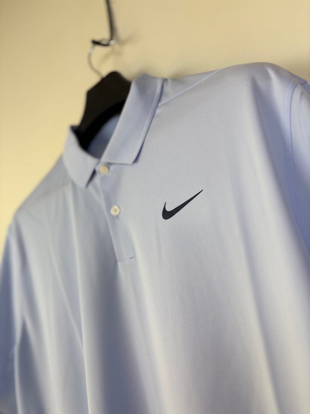 Nike Men's Dri-FIT Victory Standard Fit Golf Polo - Light Blue