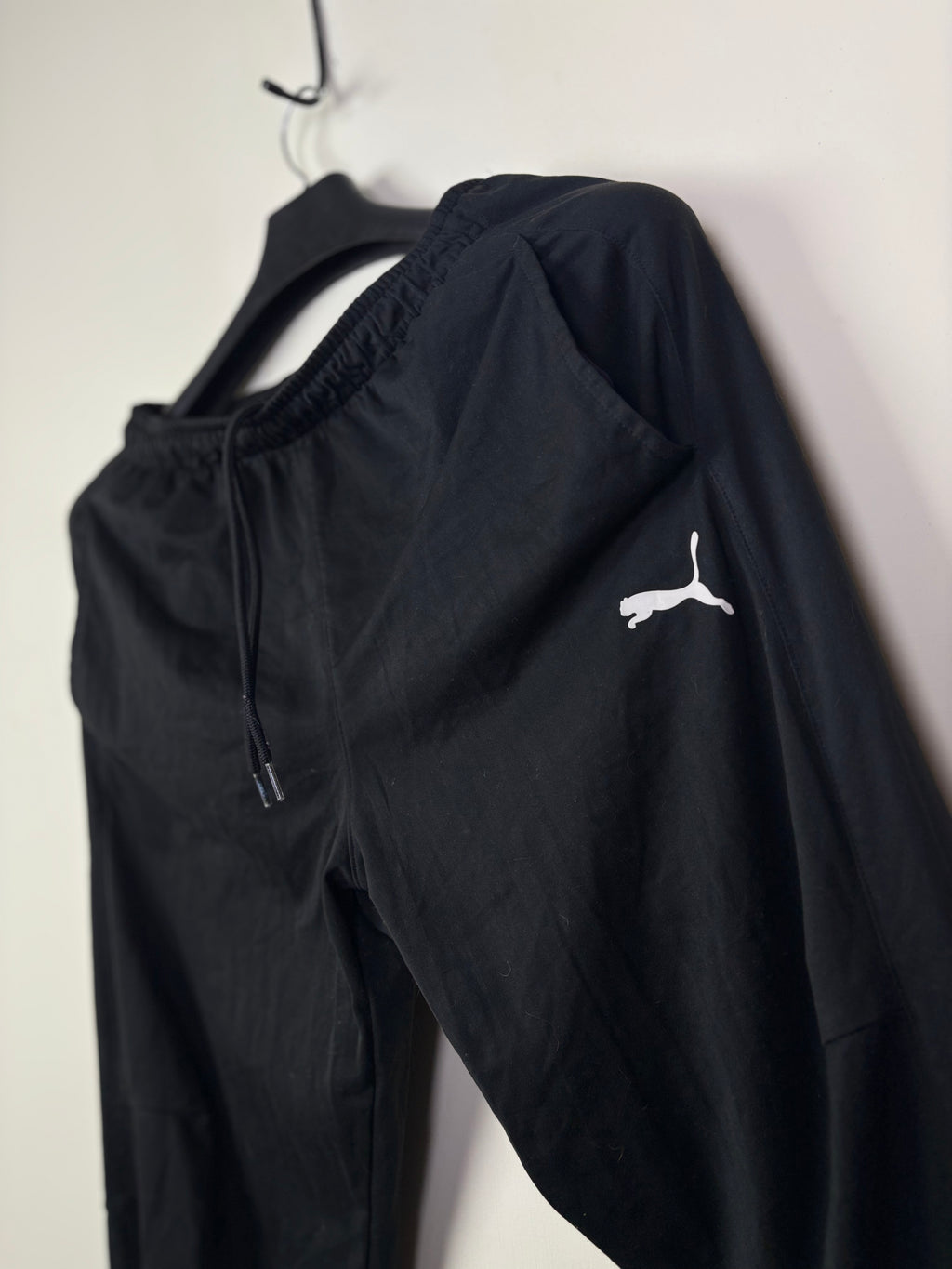 Puma Men's Essentials Logo Training Pants - Black