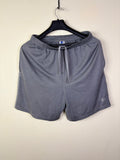 Starter Grey Performance Mesh Athletic Shorts - Men's Size Medium (32-34)