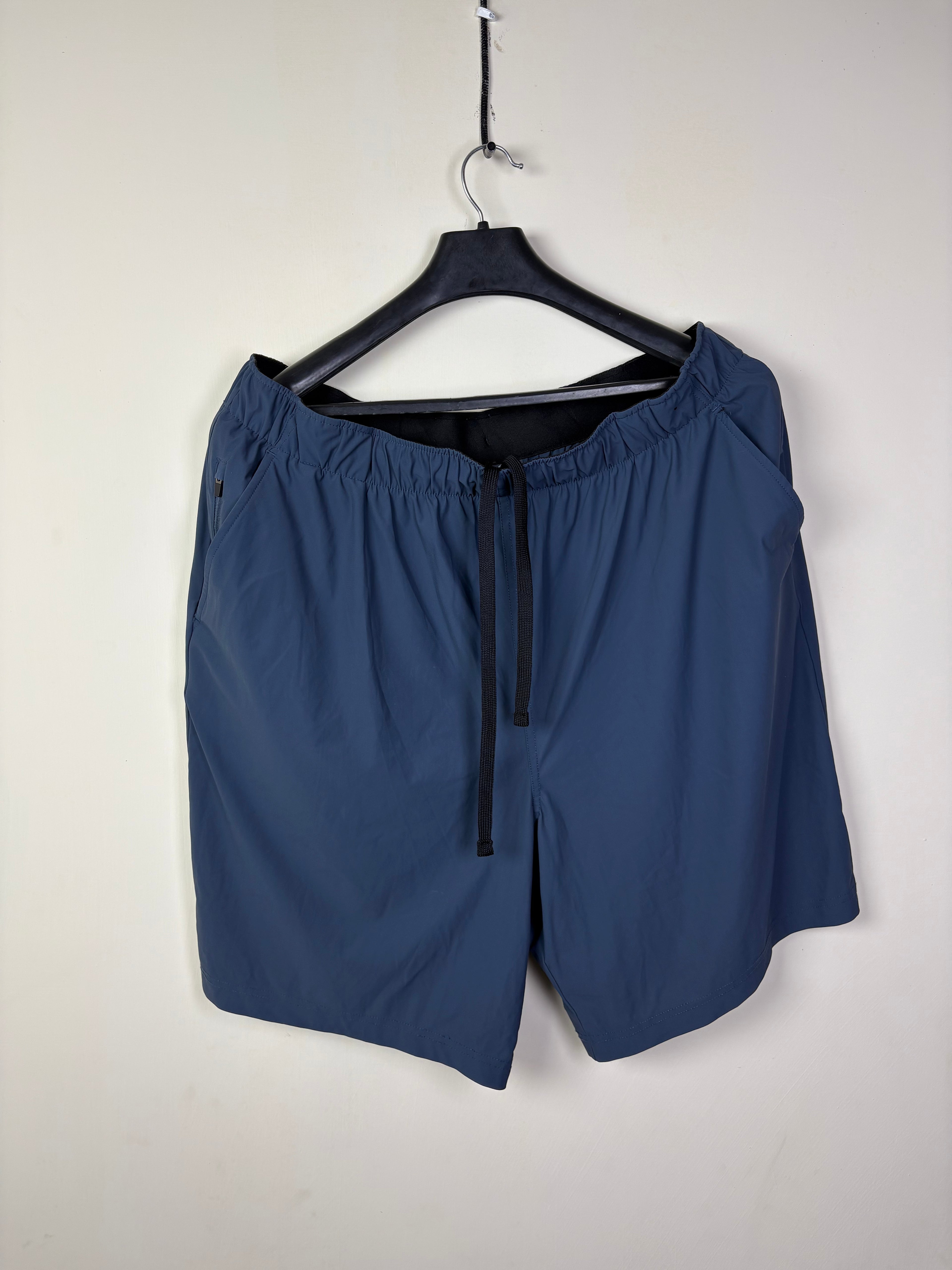 Glacier Performance Slate Blue Lightweight Athletic Shorts - Men's Size XL