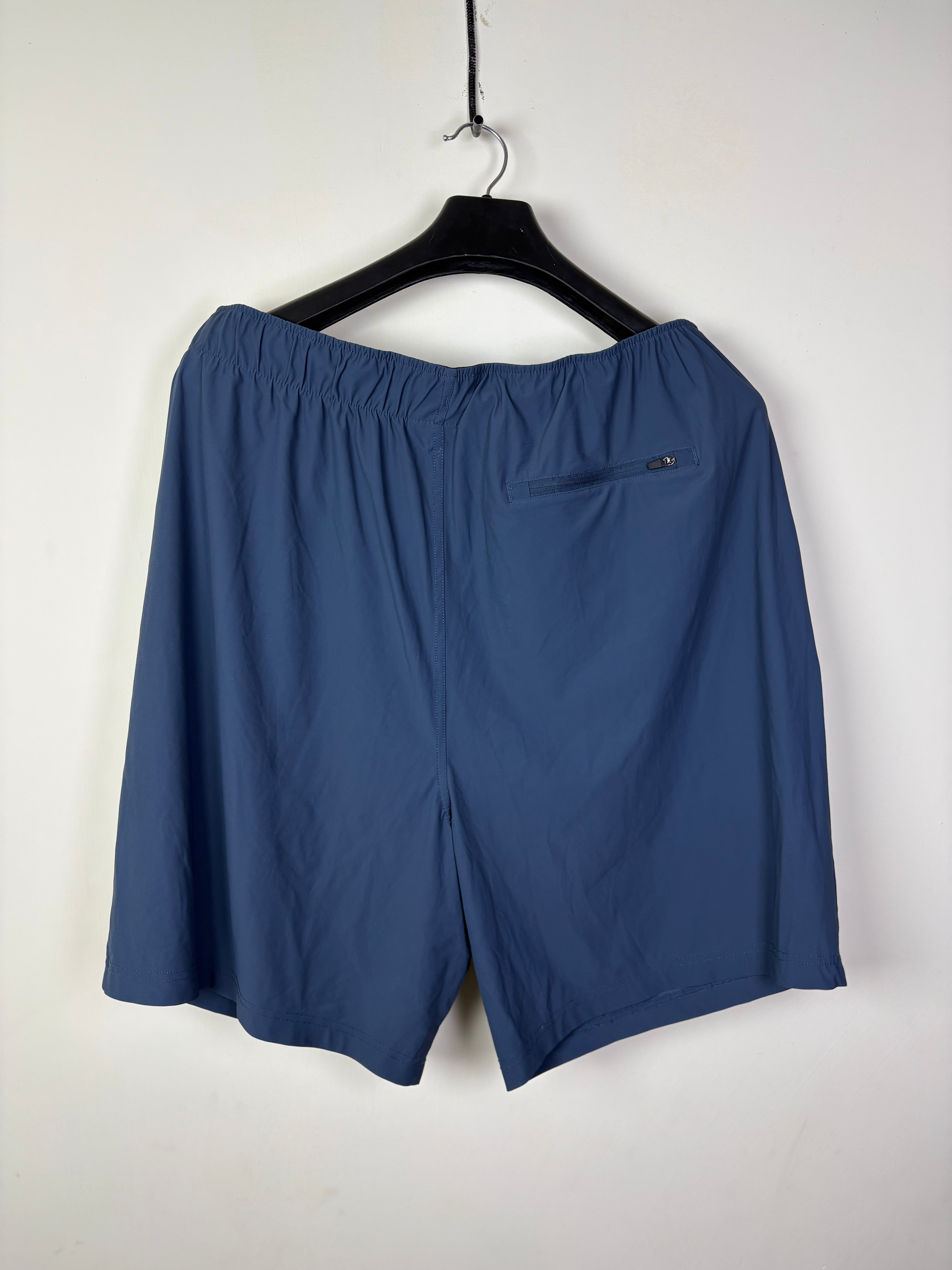 Glacier Performance Slate Blue Lightweight Athletic Shorts - Men's Size XL