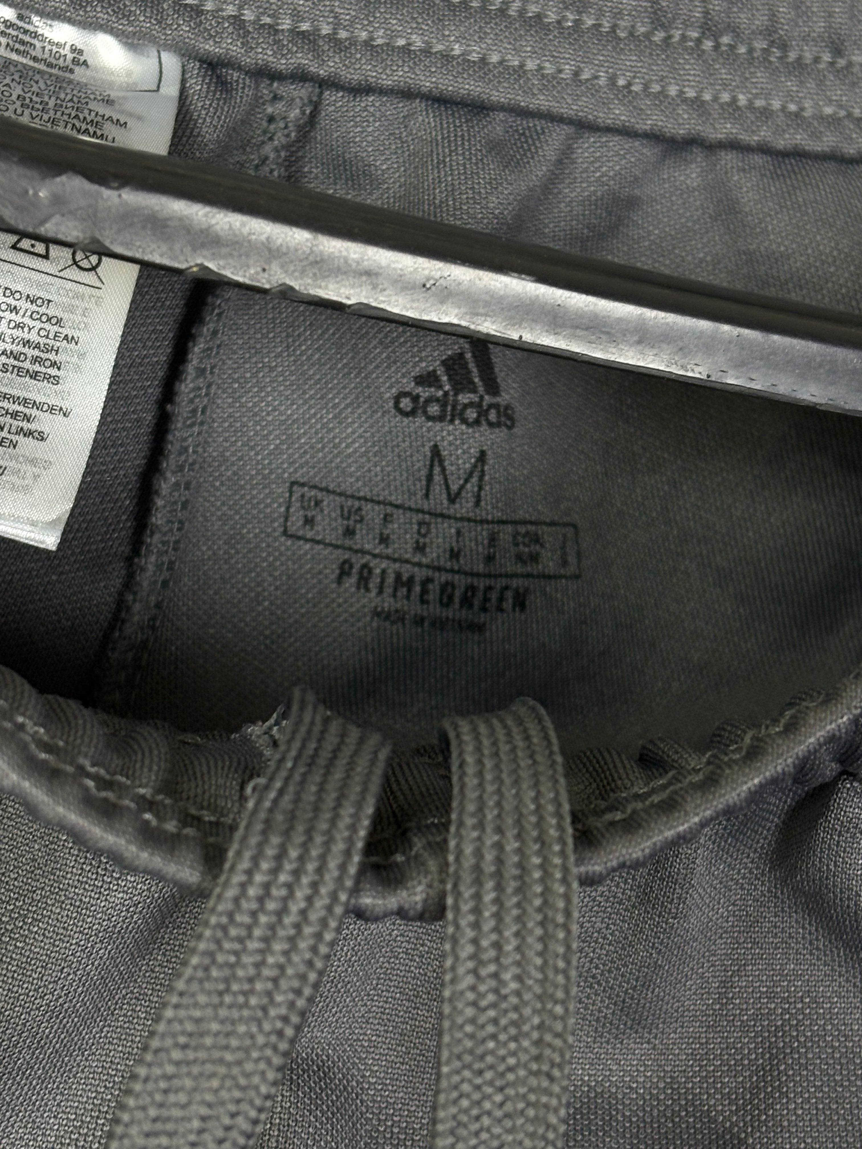 Adidas Primegreen Tiro Track Pants Grey/White - Size Medium