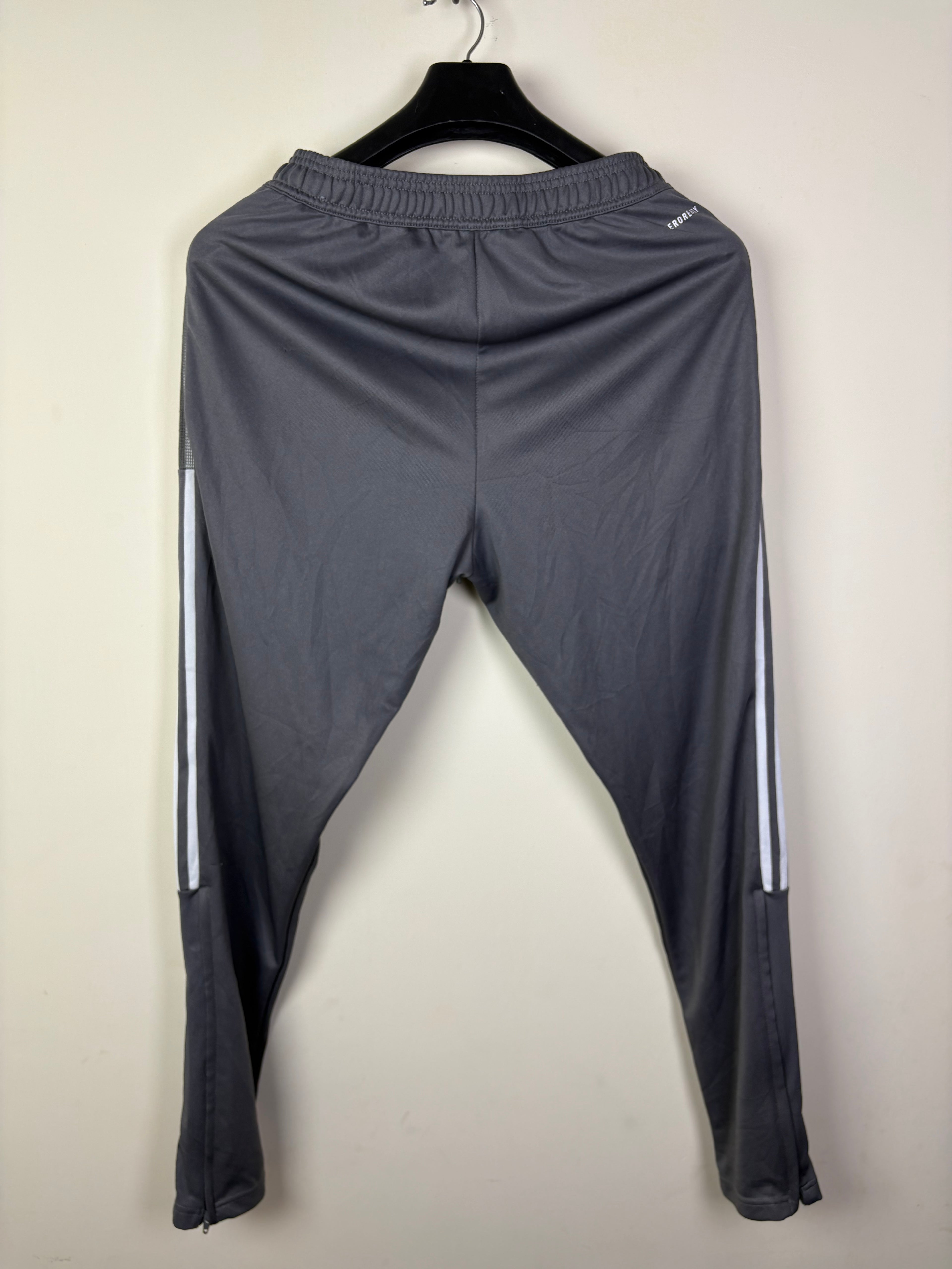 Adidas Primegreen Tiro Track Pants Grey/White - Size Medium
