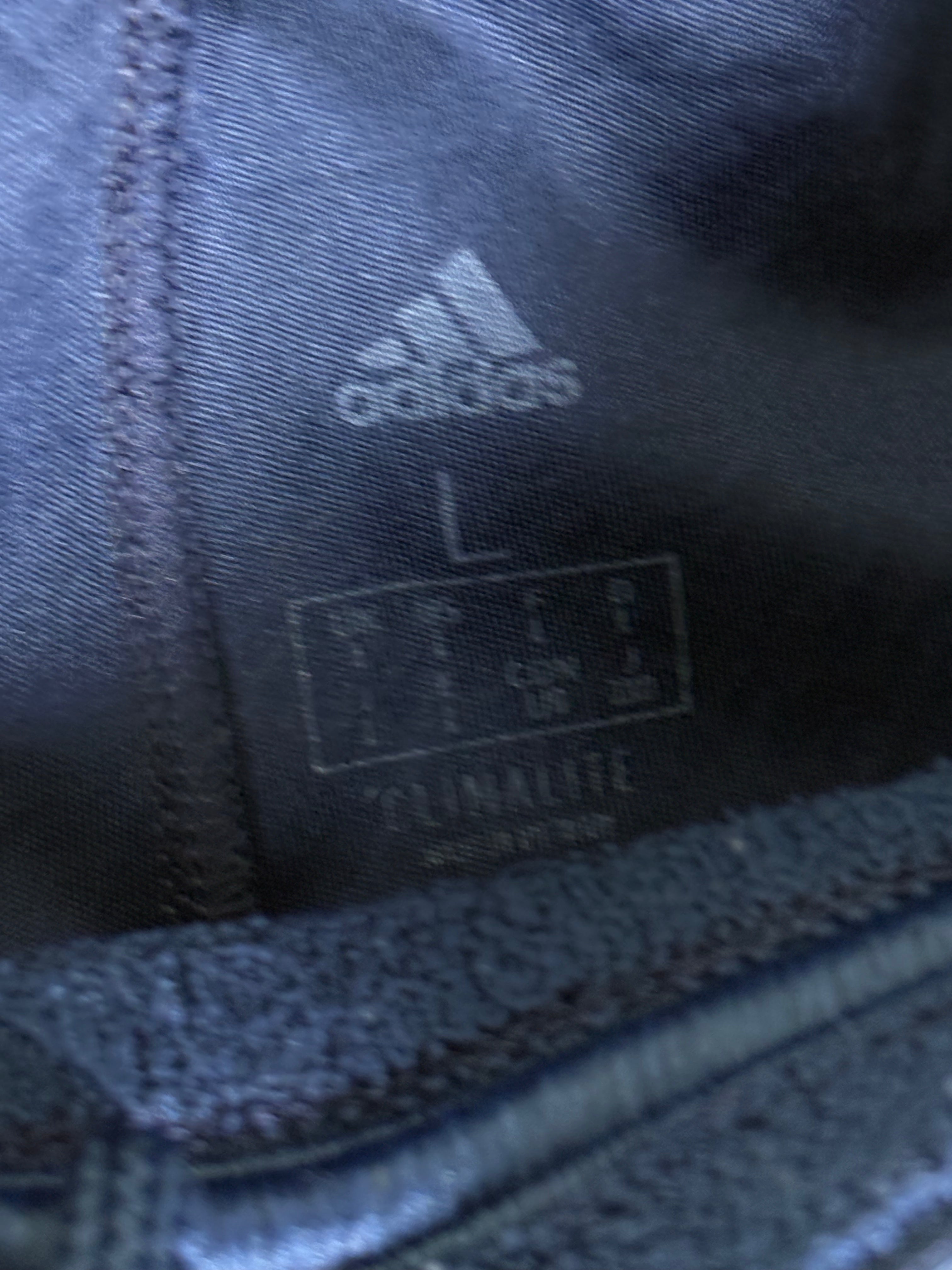 Adidas Climalite Navy Blue 3-Stripes Training Shorts - Size Large