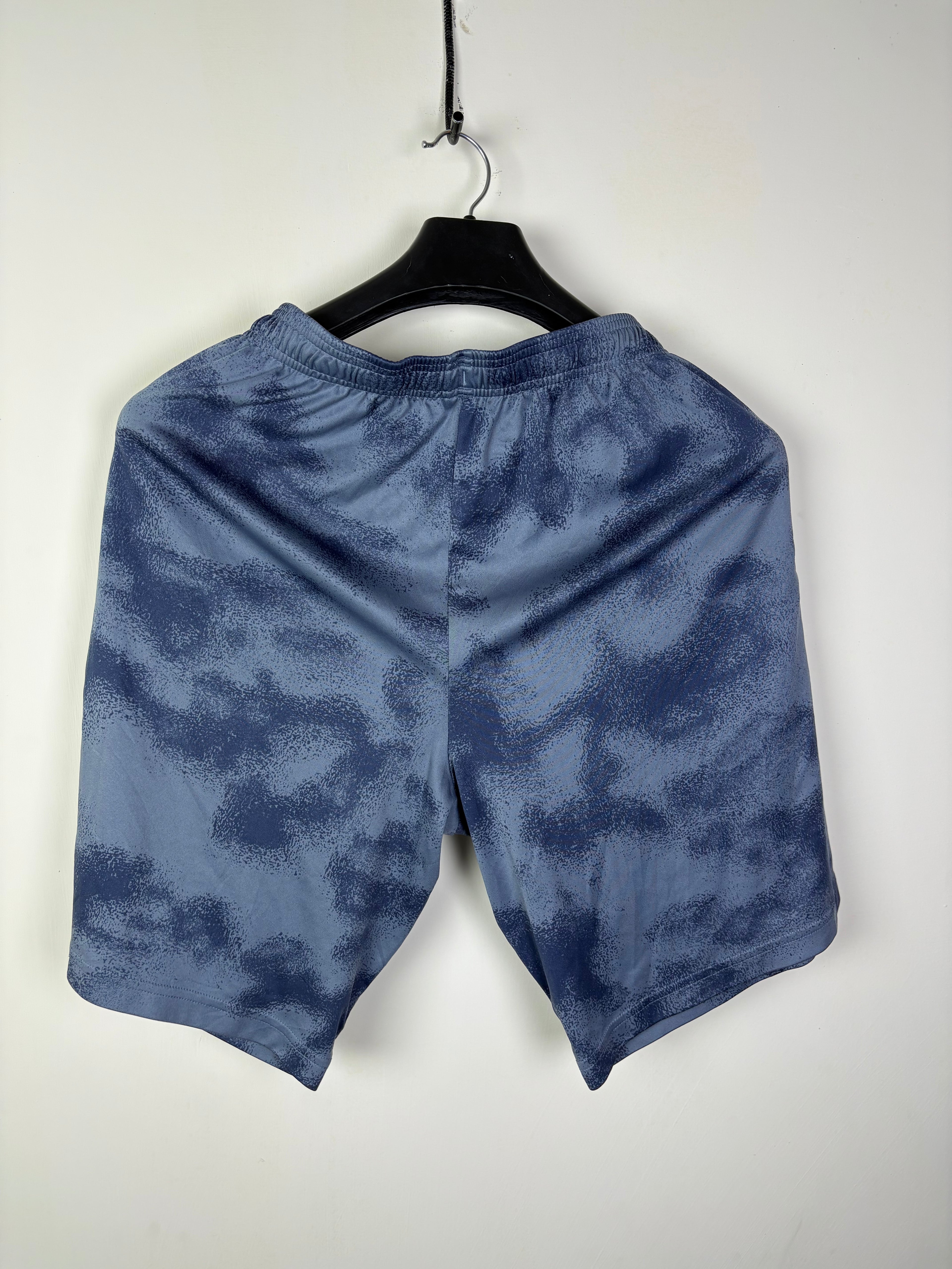 Under Armour Men's Prototype 2.0 Wordmark Cloud Print Shorts - Blue/Grey