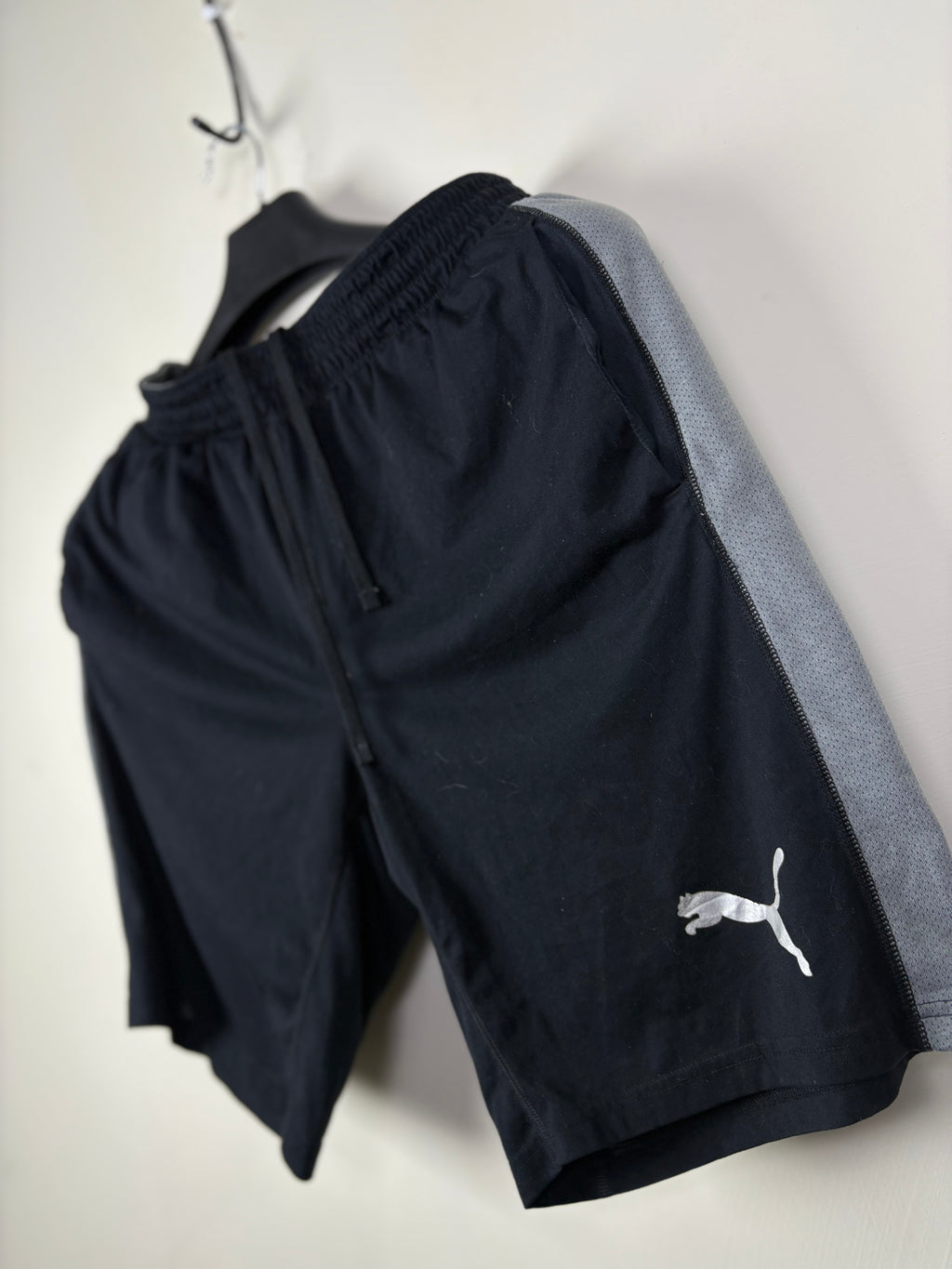 Puma Men's dryCELL Performance Training Shorts - Grey/Black