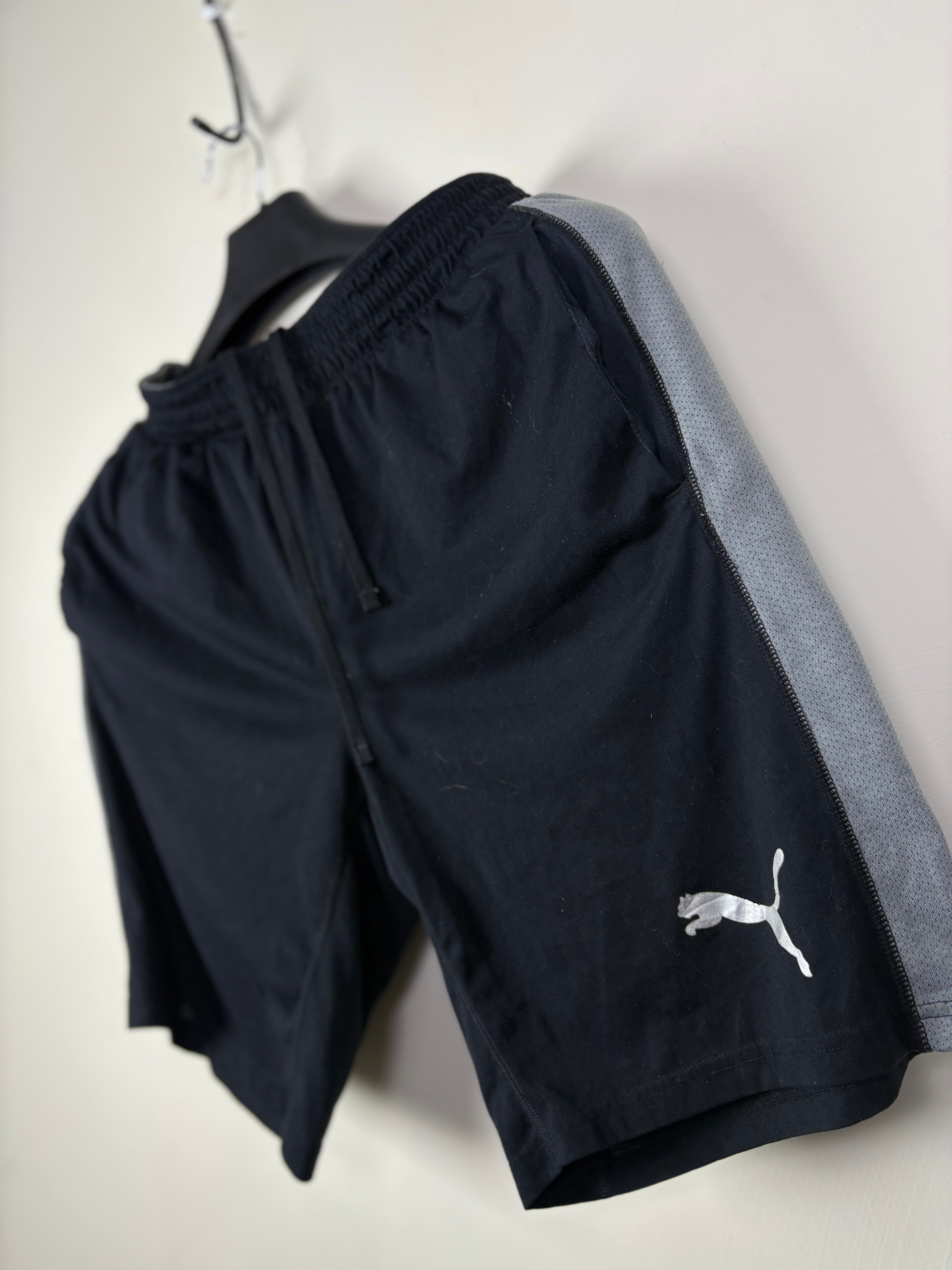 Puma Men's dryCELL Performance Training Shorts - Grey/Black