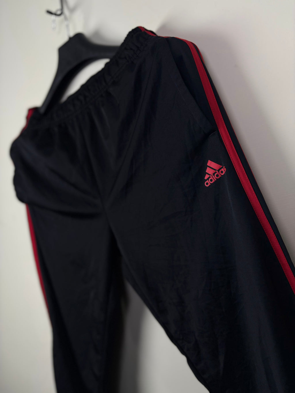 Adidas Men's Tiro Essentials Training Pants - Black/Red