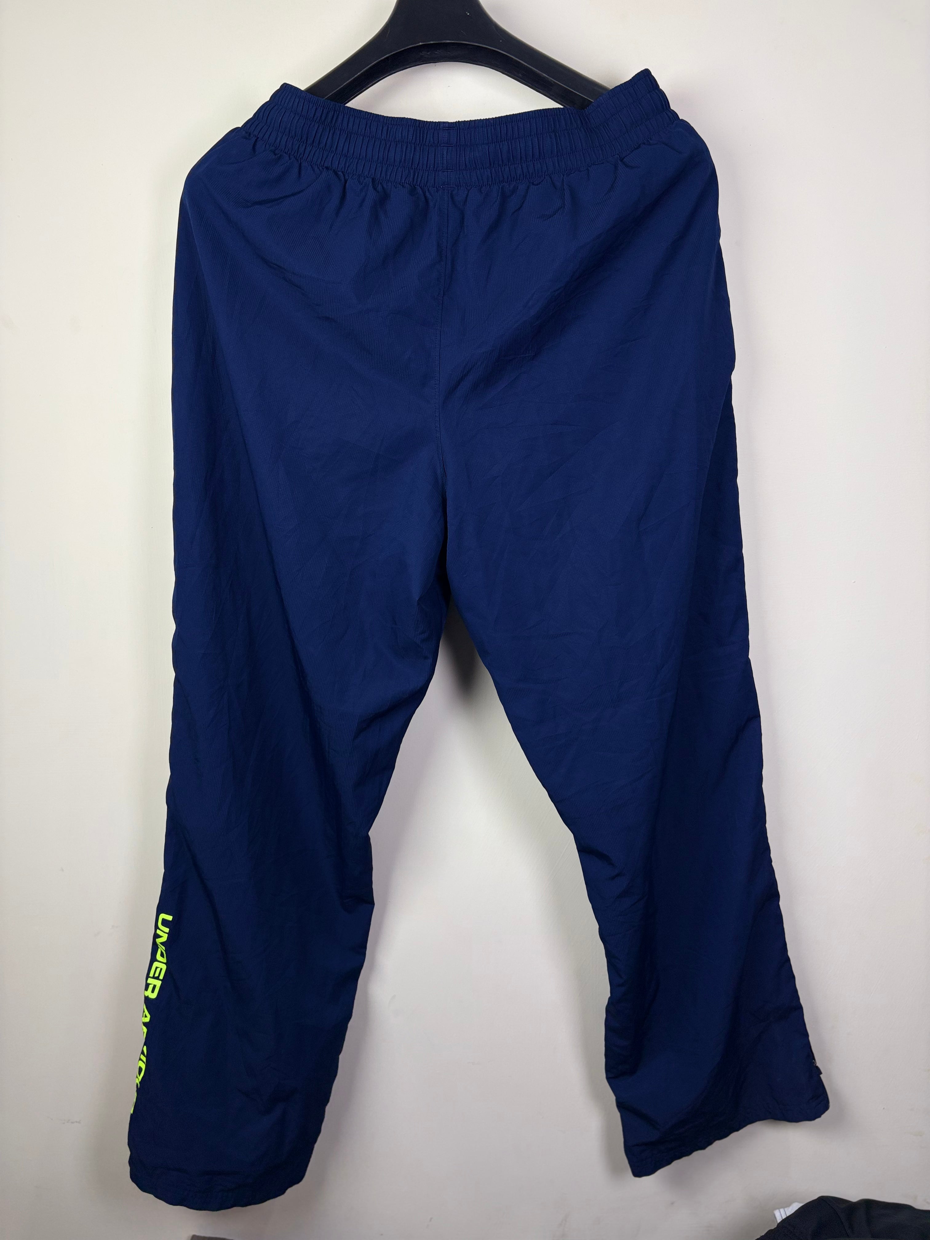 Under Armour Men's Vital Woven Training Pants - Navy/Neon Yellow