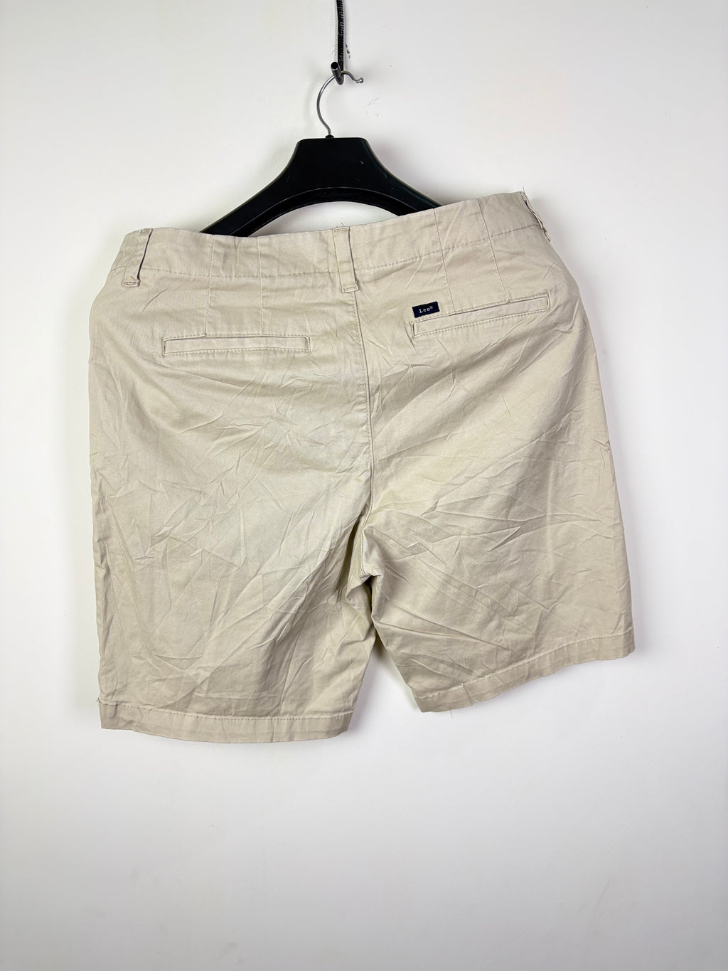 Lee Men's Regular Fit Mid Rise Chino Shorts - Khaki