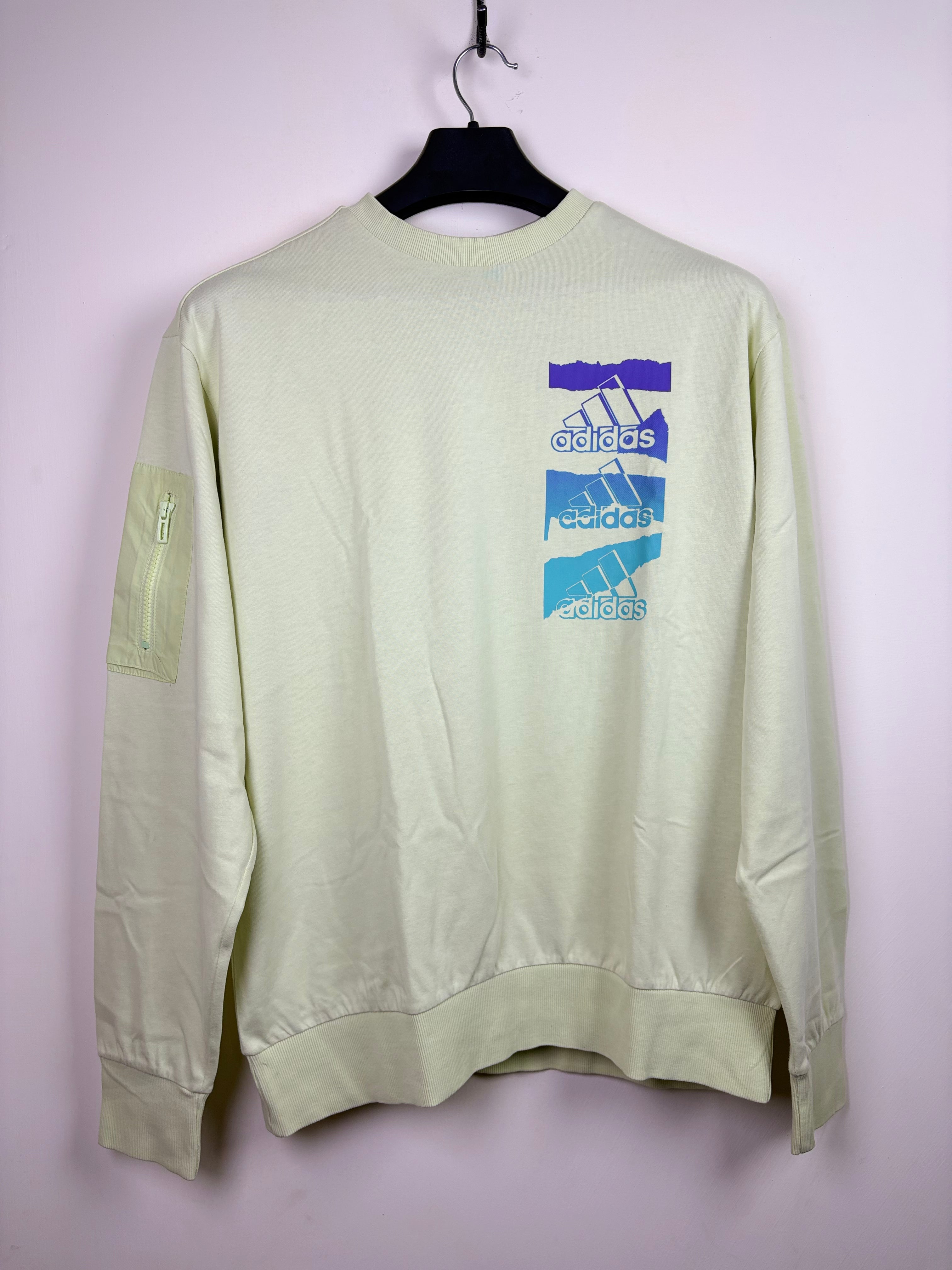 Adidas Sportswear Graphic Pocket Men's Sweatshirt Size S