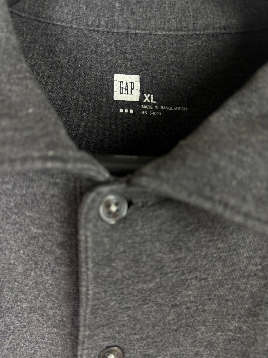 Gap Pique Men's Short Sleeve Polo Shirt Size XL