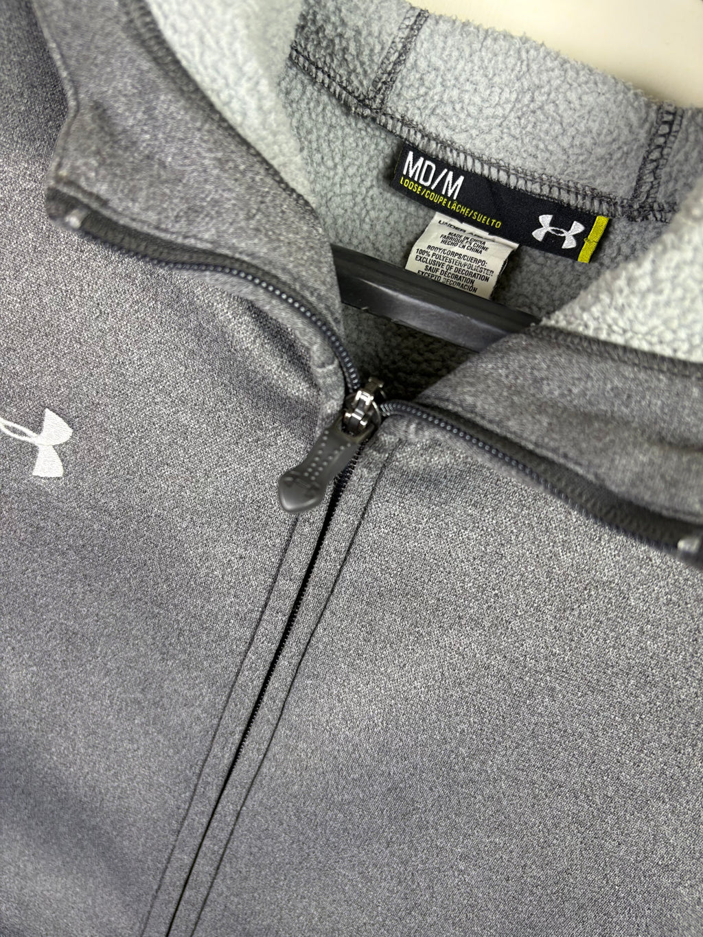 Under Armour Armour Fleece Storm Men's Full-Zip Hoodie Size MD/M
