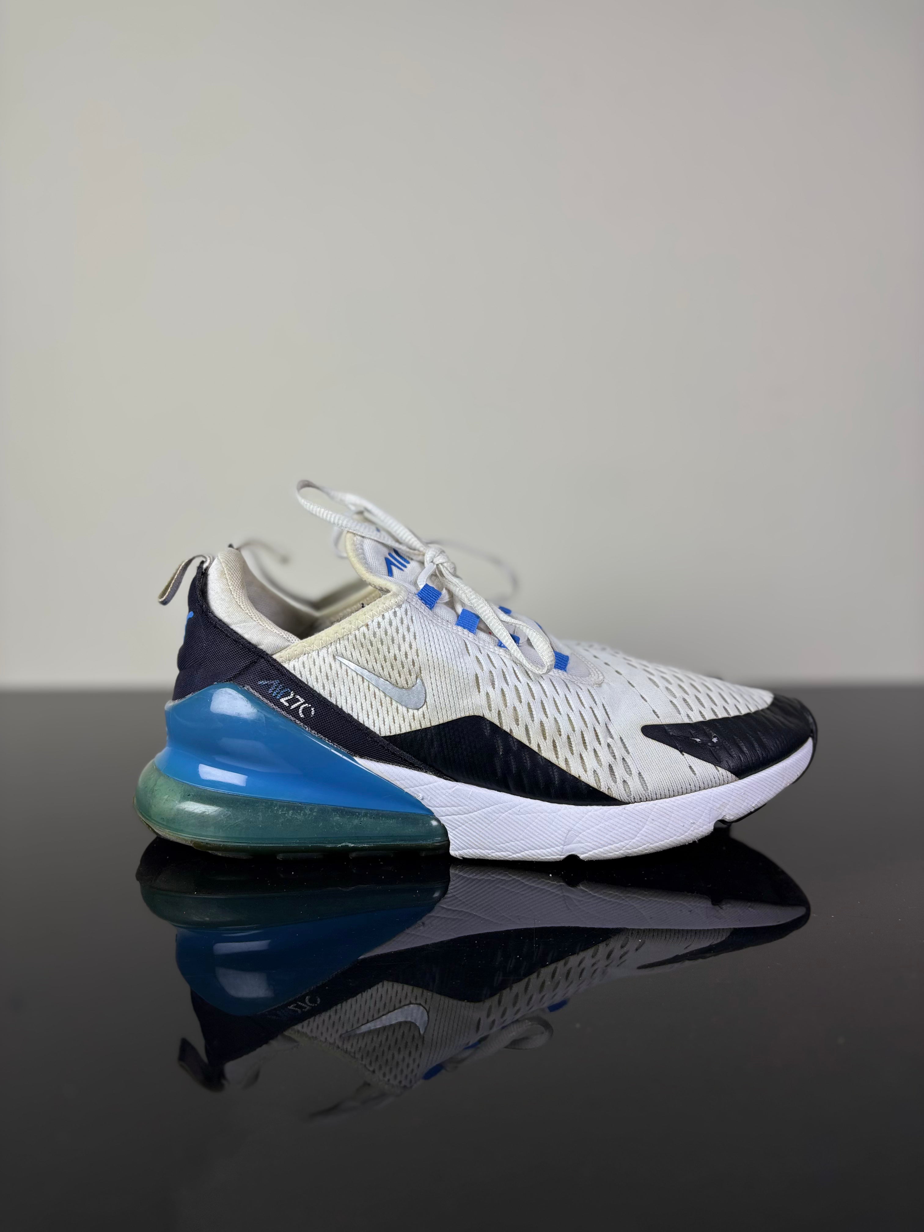 Nike Air Max 270 White Photo Blue Size US 10