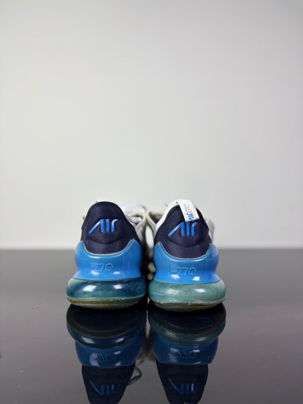 Nike Air Max 270 White Photo Blue Size US 10