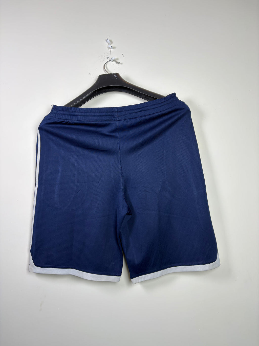 Adidas Squadra 21 Navy Blue Mesh Training Shorts Large