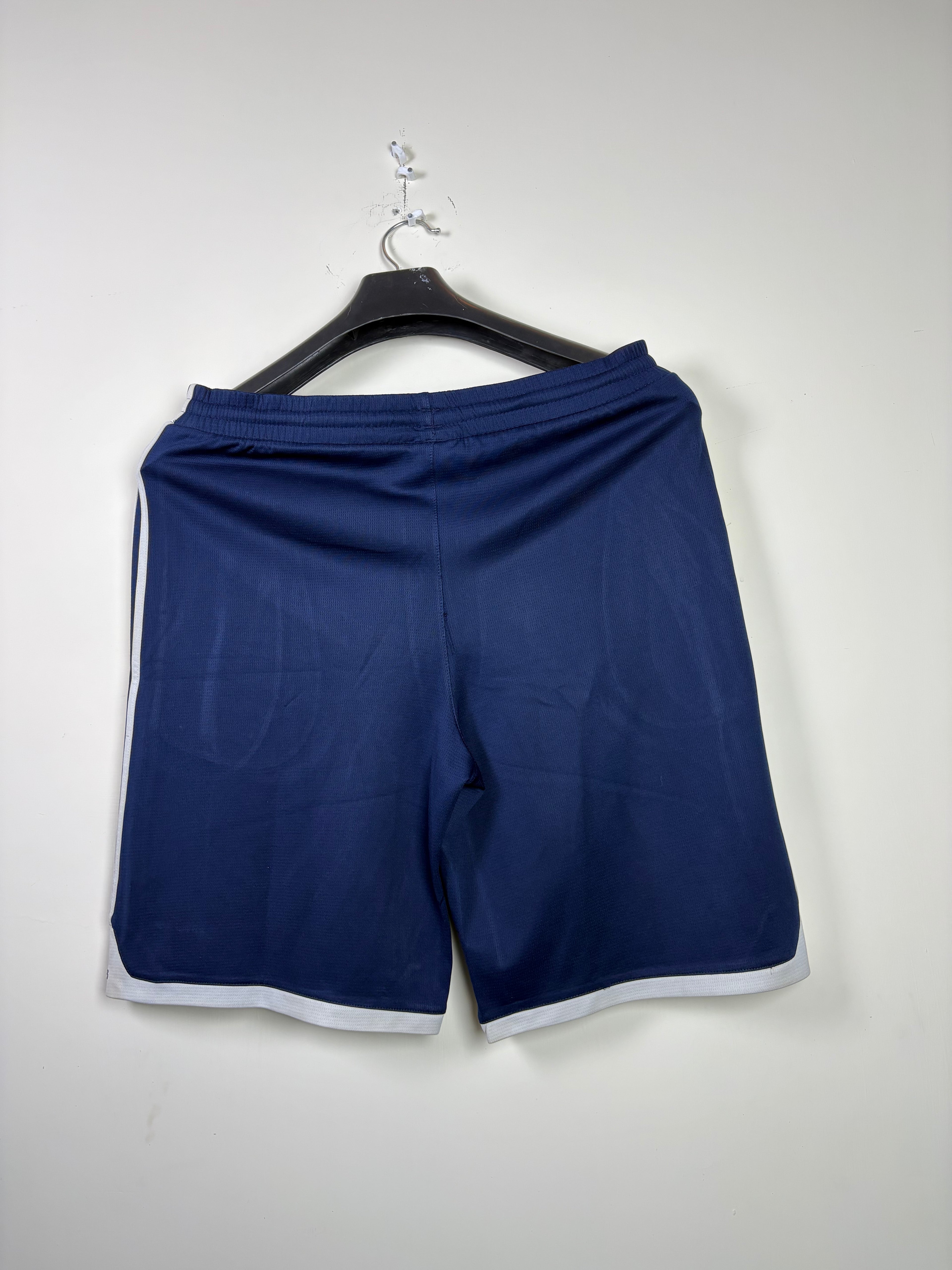 Adidas Squadra 21 Navy Blue Mesh Training Shorts Large