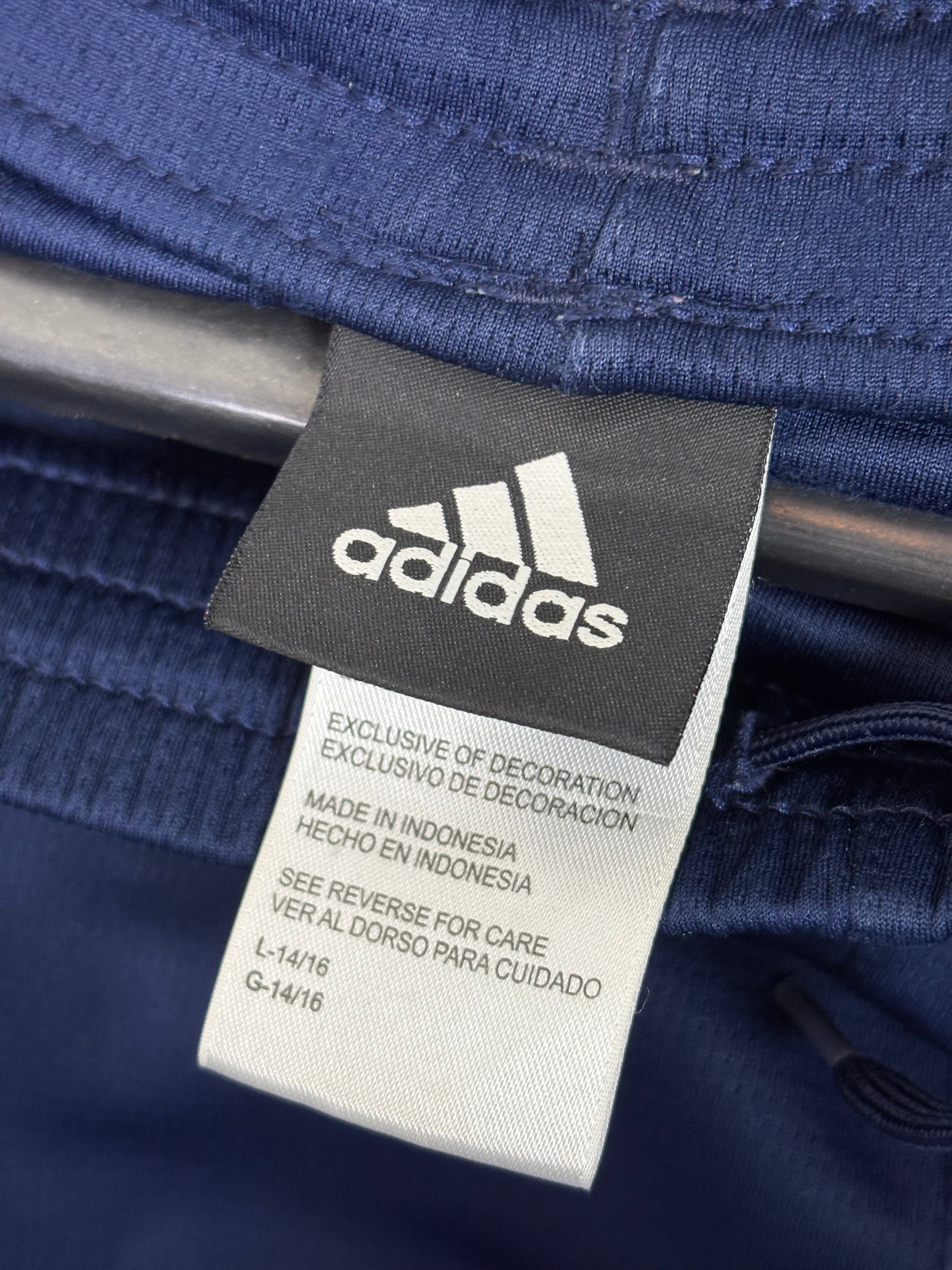 Adidas Squadra 21 Navy Blue Mesh Training Shorts Large