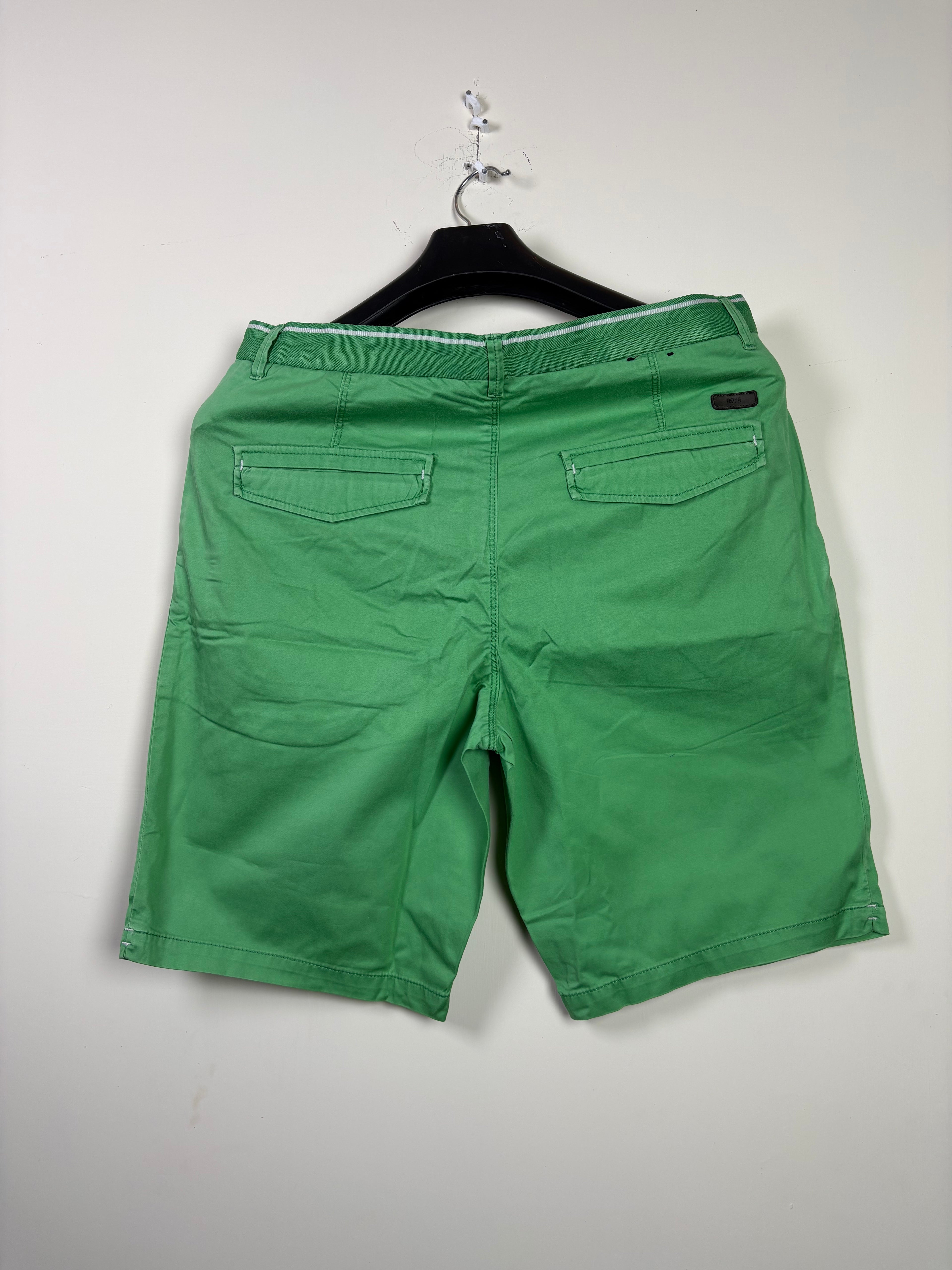 Hugo Boss Liem Chino Shorts Bright Green